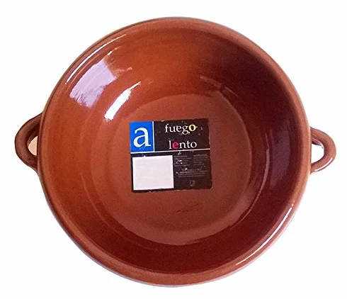 Pentola bombata Forno Terracotta Miele 28 cm
