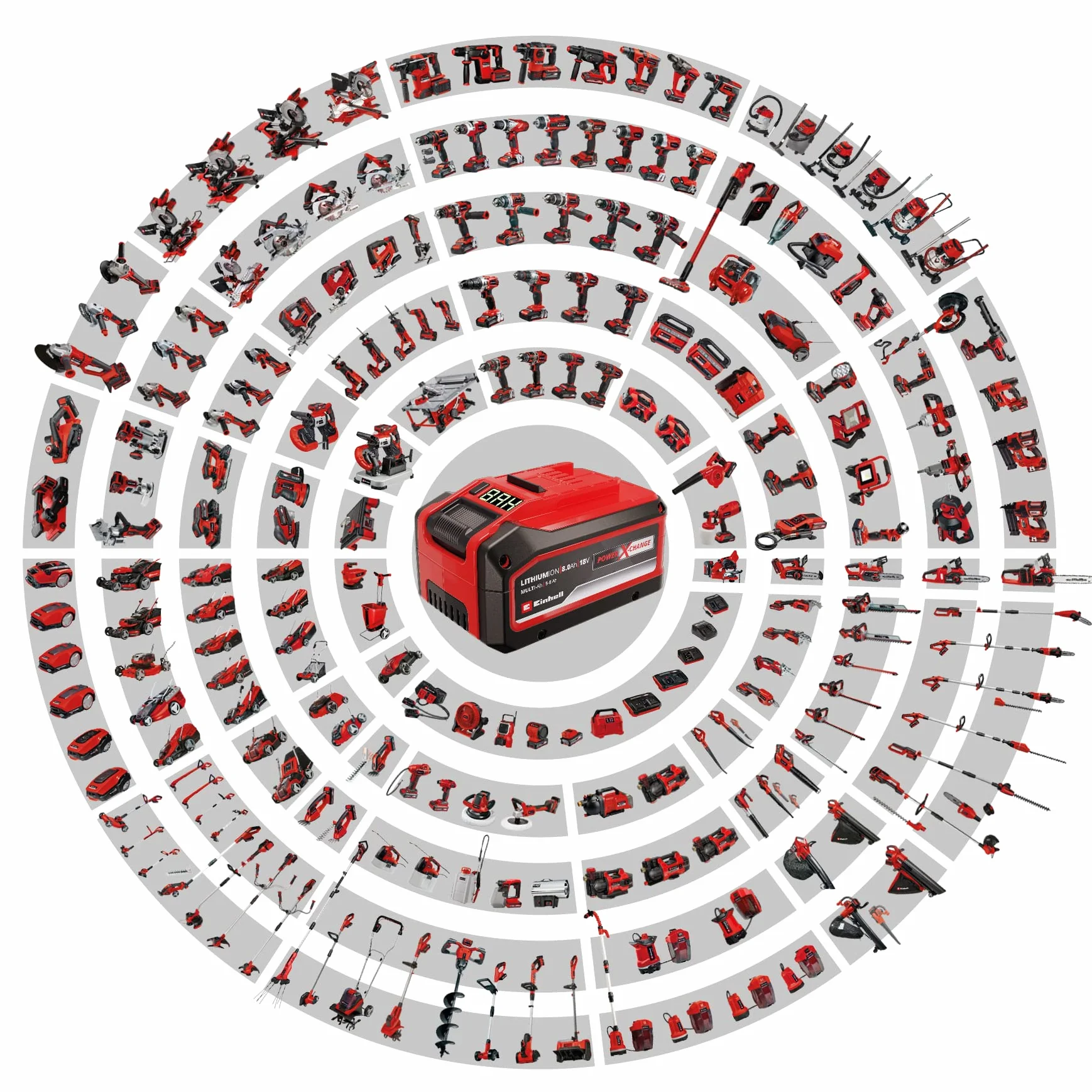 Einhell TE-Cd 18/50 Li-I Bl Trapano Avvitatore A Percussione A Batteria Powe X-Change 18 V, Nero Rosso, 19 x 7.5 x 24 cm, 2.35 Kg
