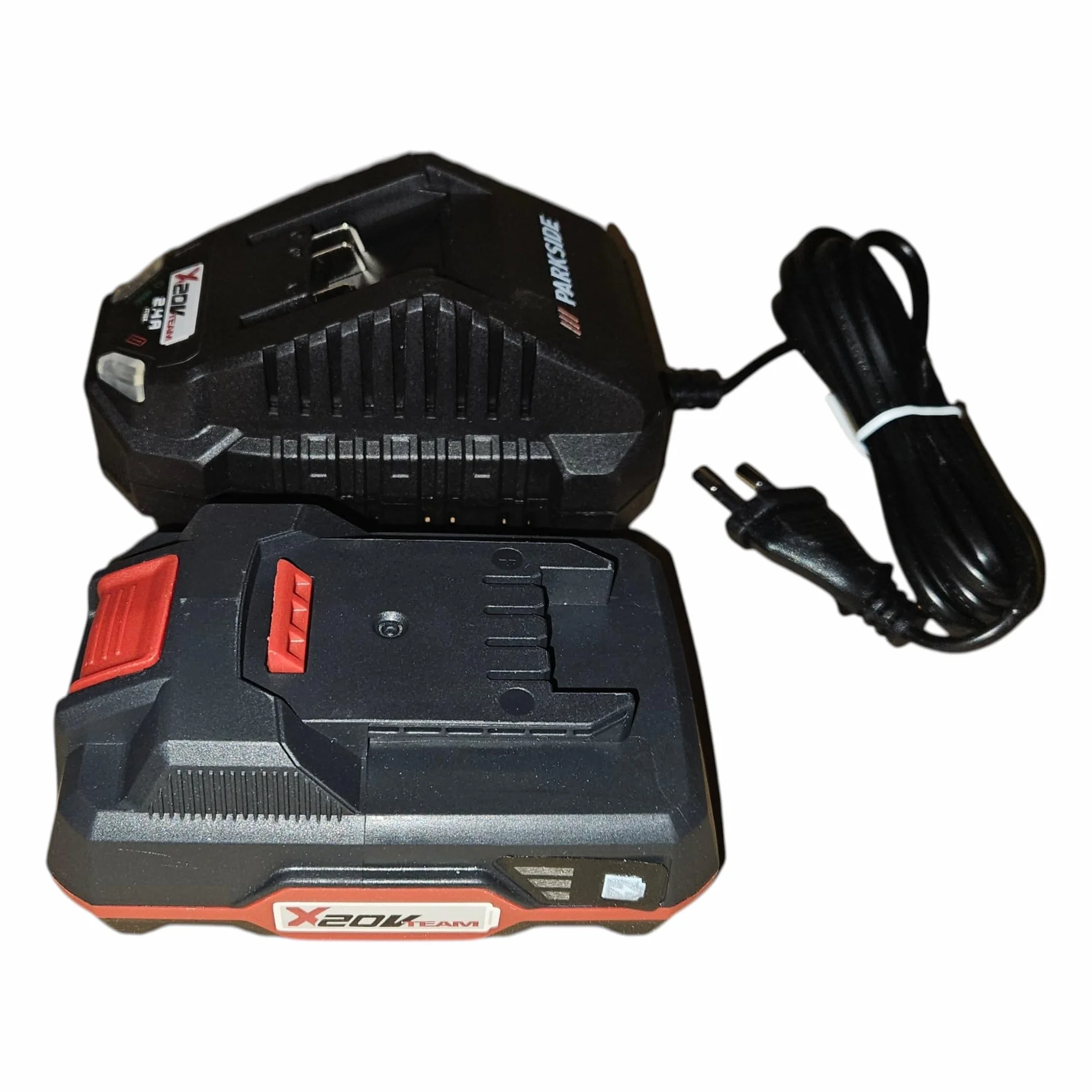 PARK SIDE Parkside PARKSIDE - Trapano avvitatore senza fili PABS 20-Li E6 con batteria e caricatore 20 V