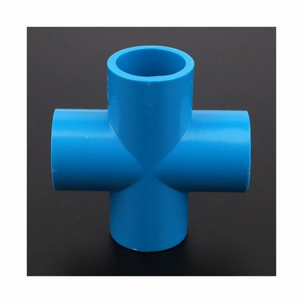Strumenti di riparazione di tubi 32 millimetri in PVC Croce Giunti agricola irrigazione Raccordi carro armato Tubature dell'acqua Adapter parti di acqua Giardino d'acqua Connettori 12/24 / 48pcs (Col