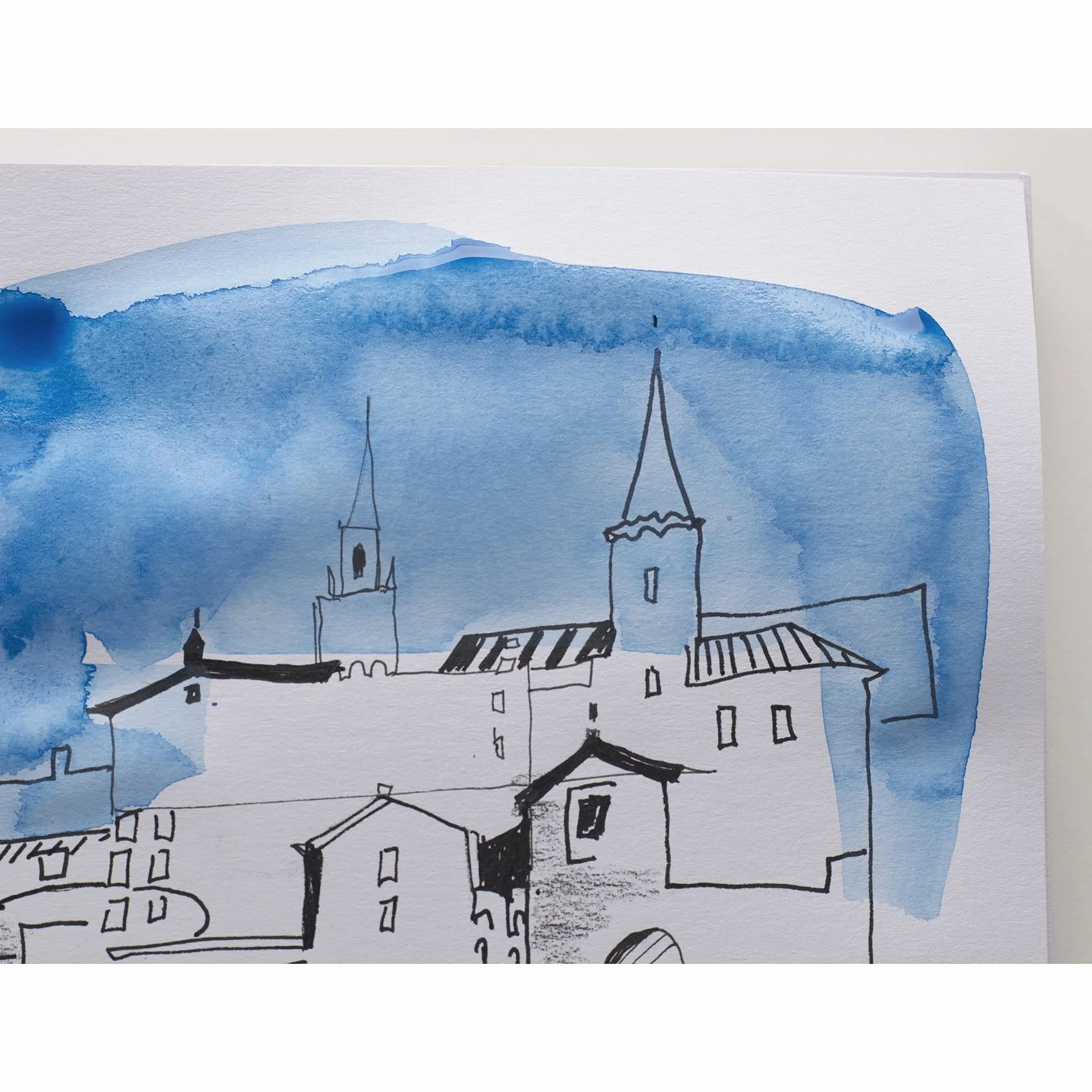 Winsor & Newton Carta Schizzo - Taccuino da Viaggio 170 g - A5-50 Fogli