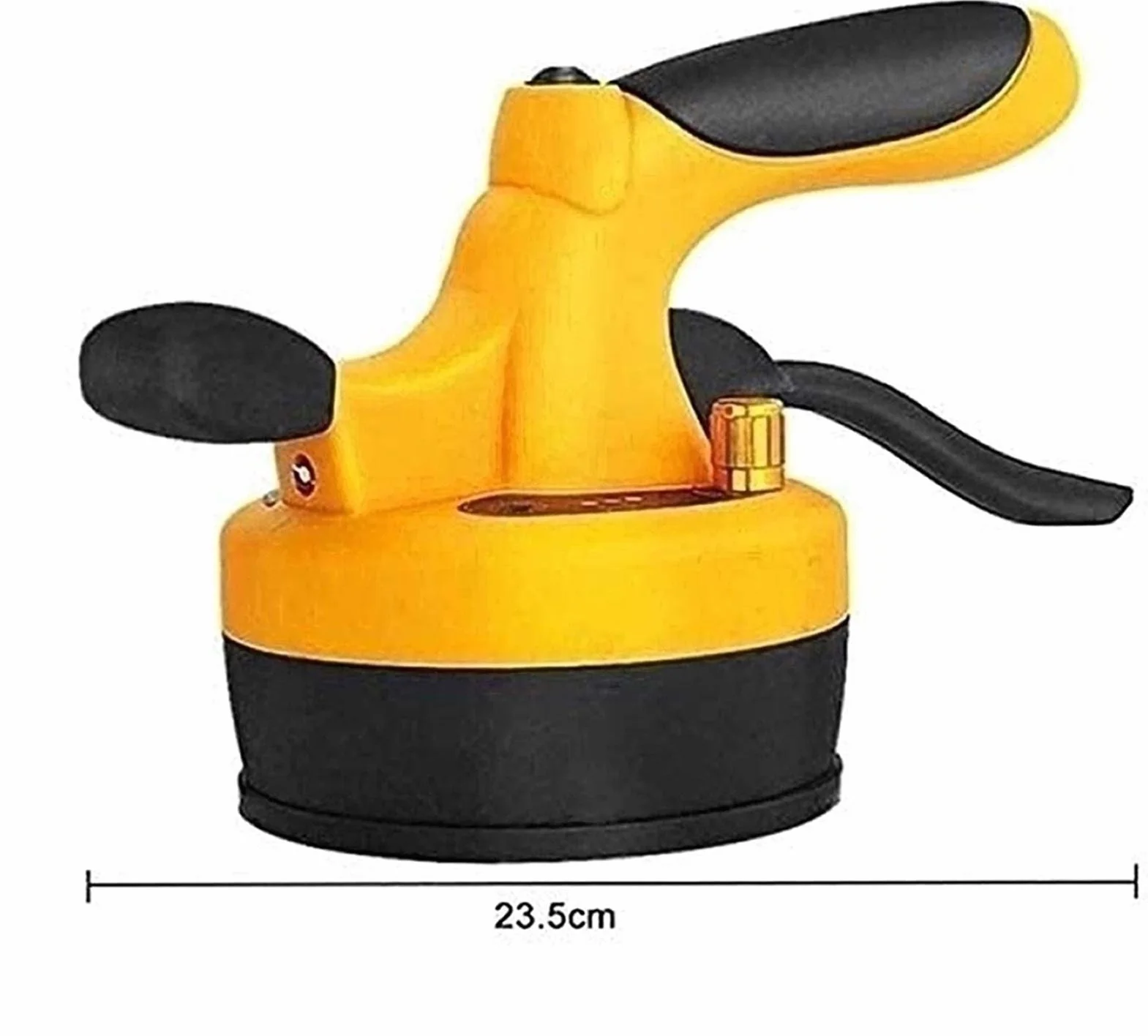 Piastrellatrice elettrica, Strumento di Vibrazione per Piastrelle con livellatore per Piastrelle con Illuminazione a LED, Macchina Vibrante Portatile Assorbimento Massimo di 30 kg per piastr