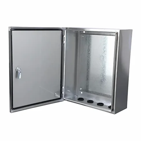 XBTGS Scatola per misuratore elettrico, scatola di connessioni elettriche in acciaio inox IP65, alloggiamenti per sistemi di energia solare fotovoltaica per piscine, 600 x 400 x 200 mm