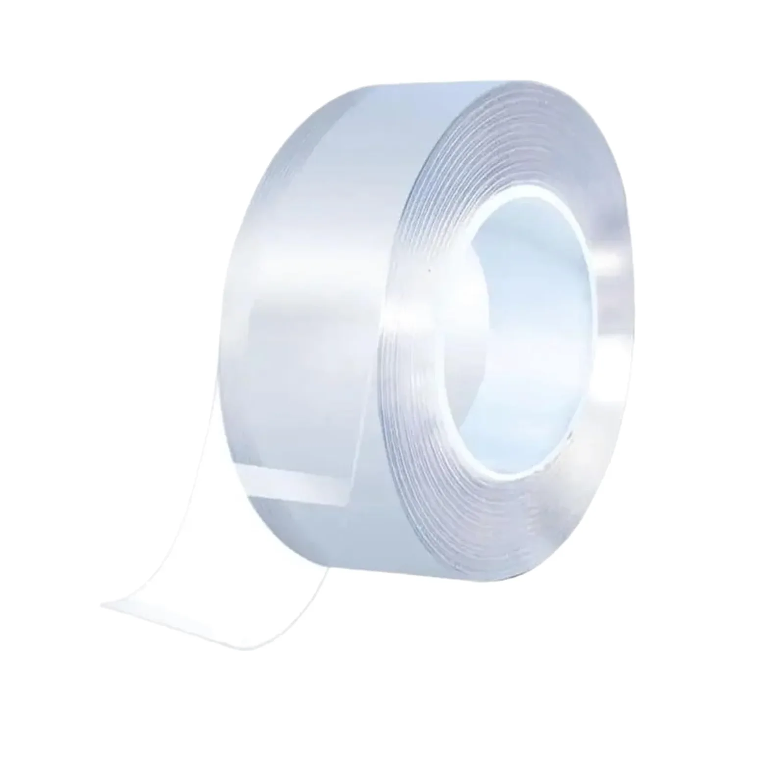 Nastro Biadesivo Super Resistente, Trasparente, Riutilizzabile, Impermeabile, Lavabile, for casa, Cucina, Bagno, Adesivo(5m,10mm)