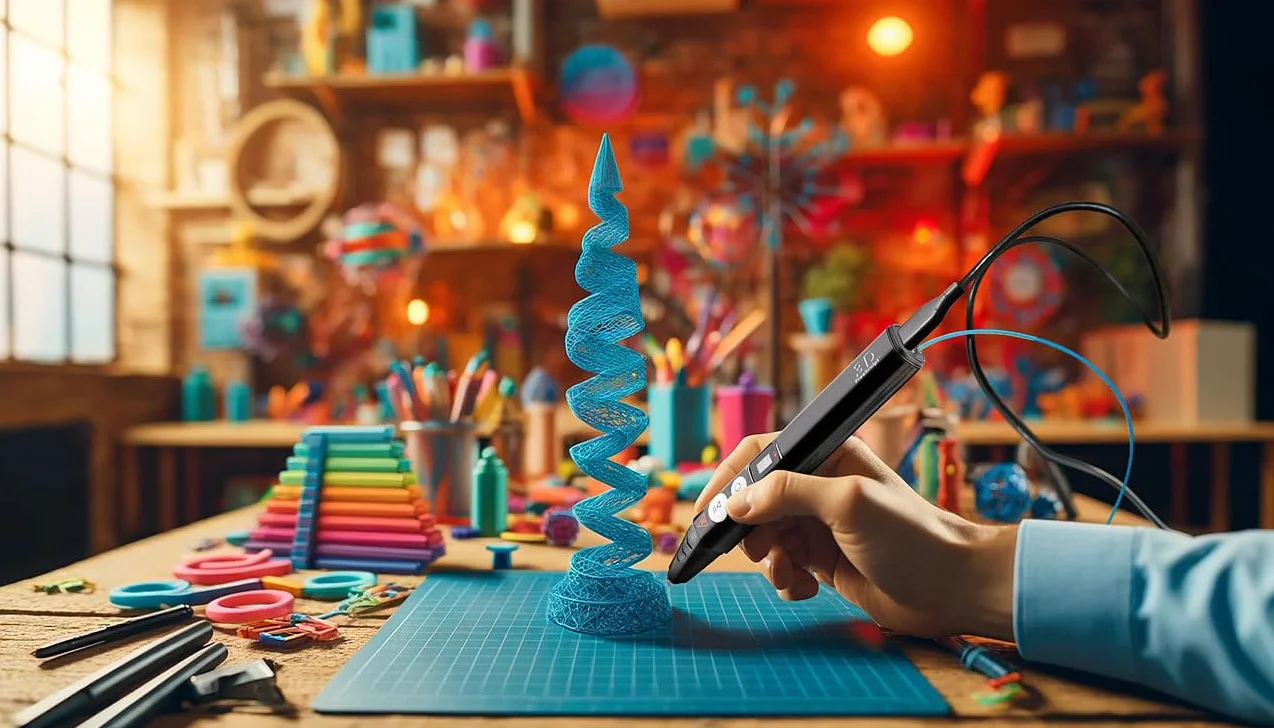 FreeSculpt stampa 3d penna: 3D Pen, Alimentazione USB, Display LCD (penna a pressione, pen images, stampa)