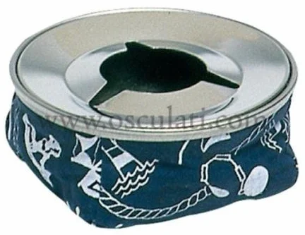 OSCULATI Posacenere Acciaio Inox Blu