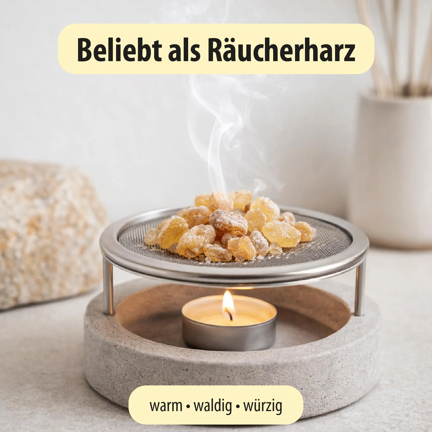 little bee fresh Resina di pino (colofonia) dall'Austria, ideale per unguenti, per affumicare, balsami, saponi e per salviette di cera d'api, 80 g, abete rosso, pino, resina d'albero, incenso, 100%