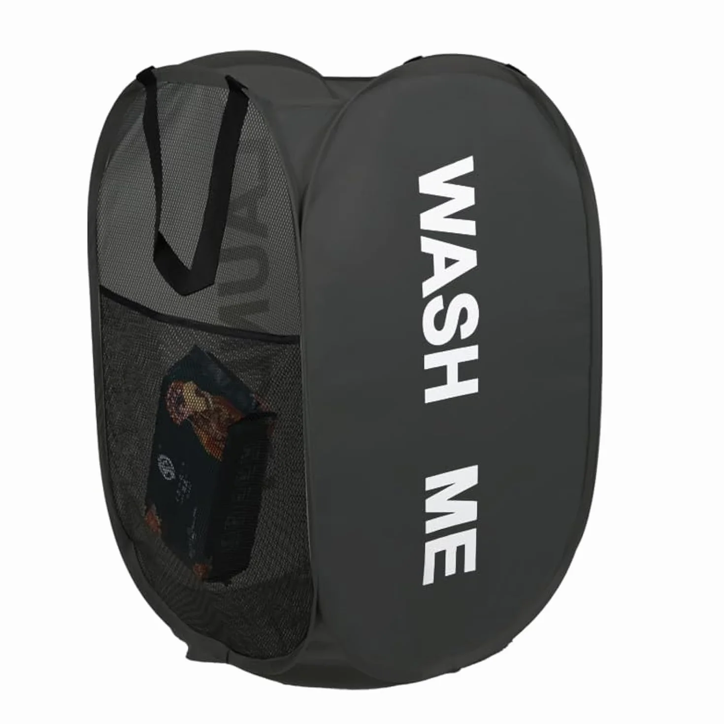 Porta Panni Sporchi,Portabiancheria Sporca Salvaspazio,Laundry Basket,Cesto Panni Sporchi Salvaspazio Per Bagno, Camera Da Letto, Lavanderia, Camera Dei Bambini, Hotel e Viaggi,Nero