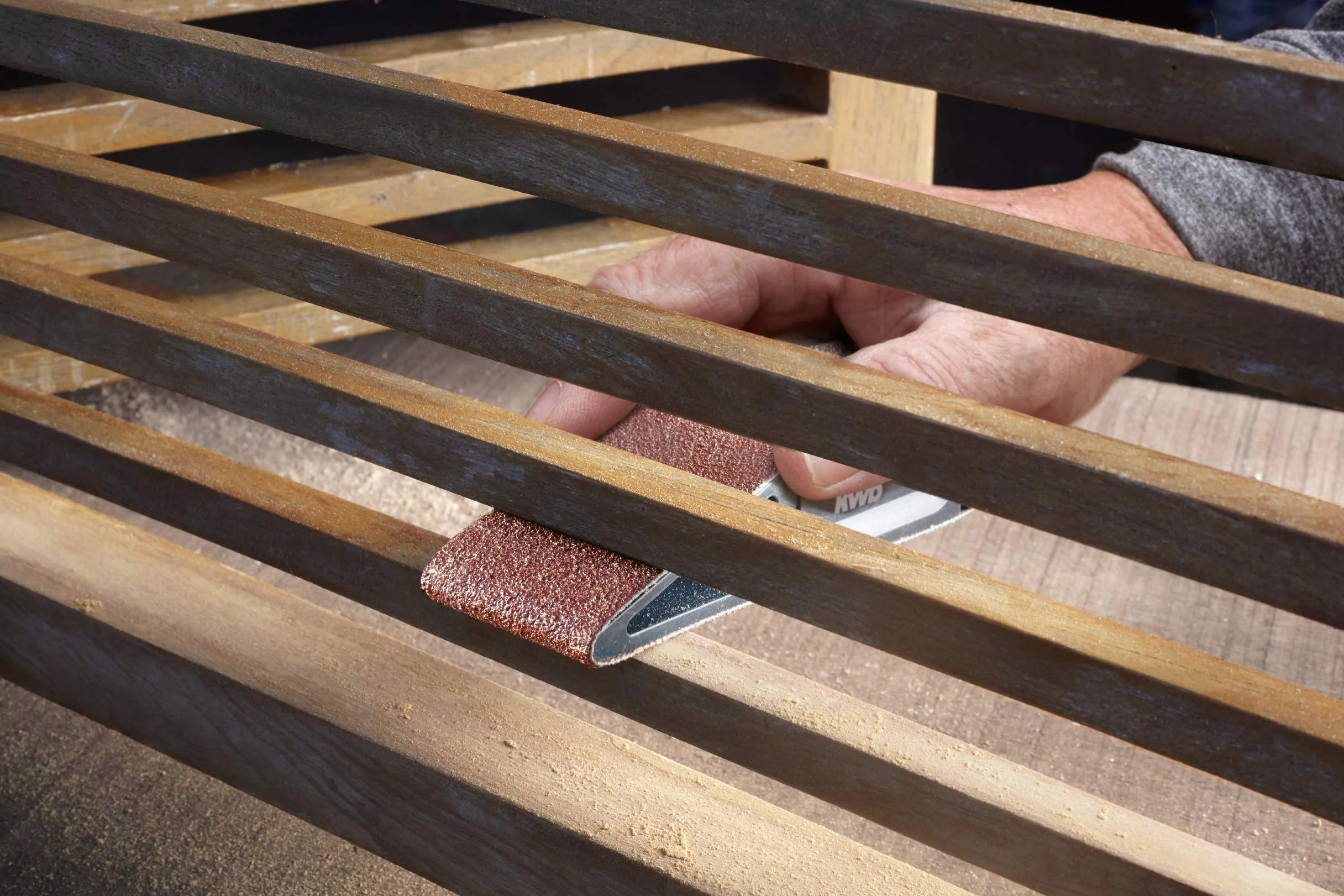 kwb Levigatrice manuale 40 x 303 mm/utilizzabile con diversi tipi di nastro abrasivo
