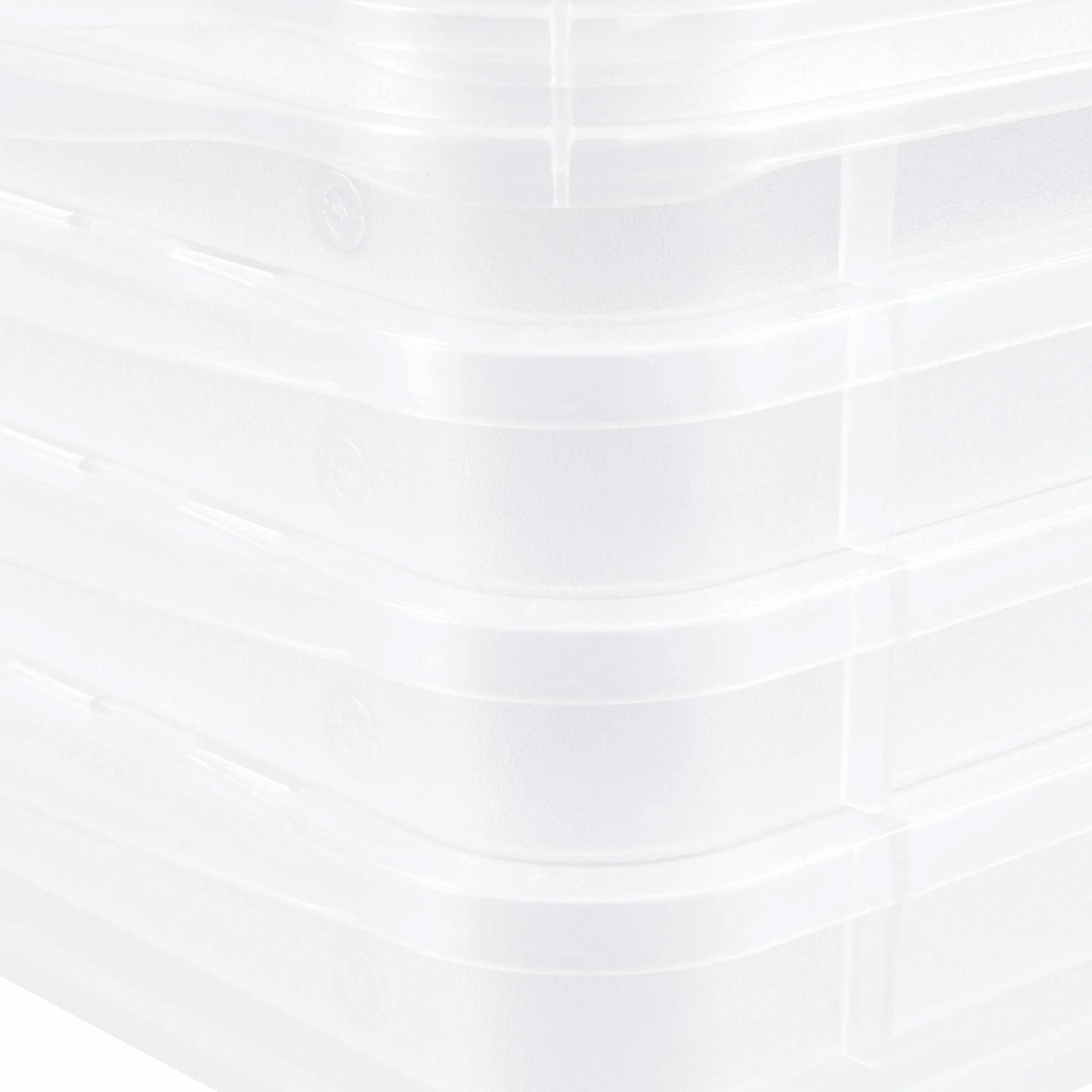 Keeper Box Contenitore con Sistema di Ventilazione 4 Pezzi 5,6 L 33 x 19,5 x 12 cm Trasparente