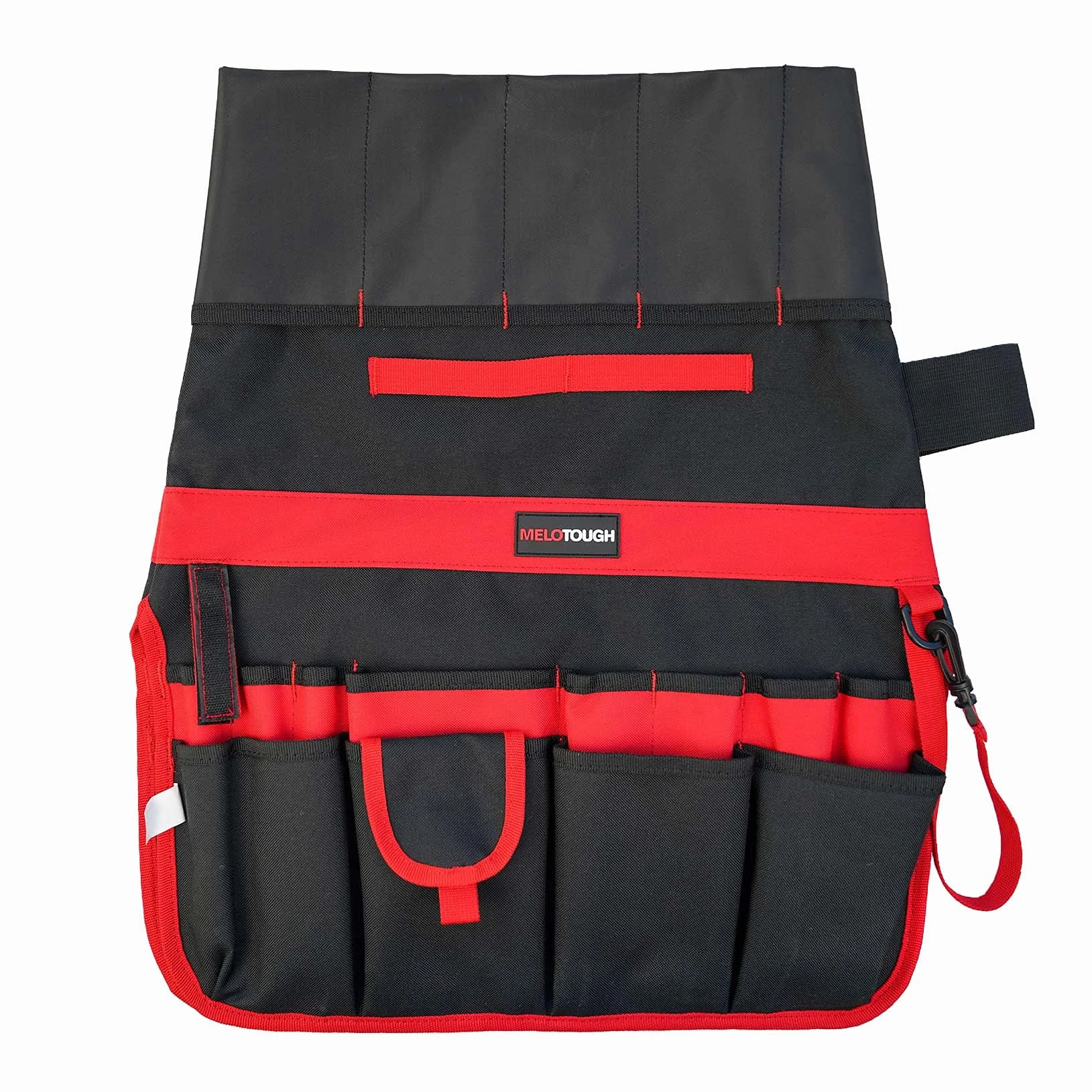 Secchio Strumento Organizer per Attrezzi da Giardino 3,5-5 Galloni Rosso