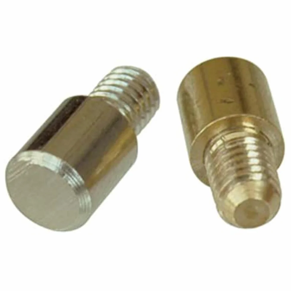 MENSOLINA REGGIPIANO TONDA TORNITA OTTONE LUCIDO MM 7X8 + PERNO M5