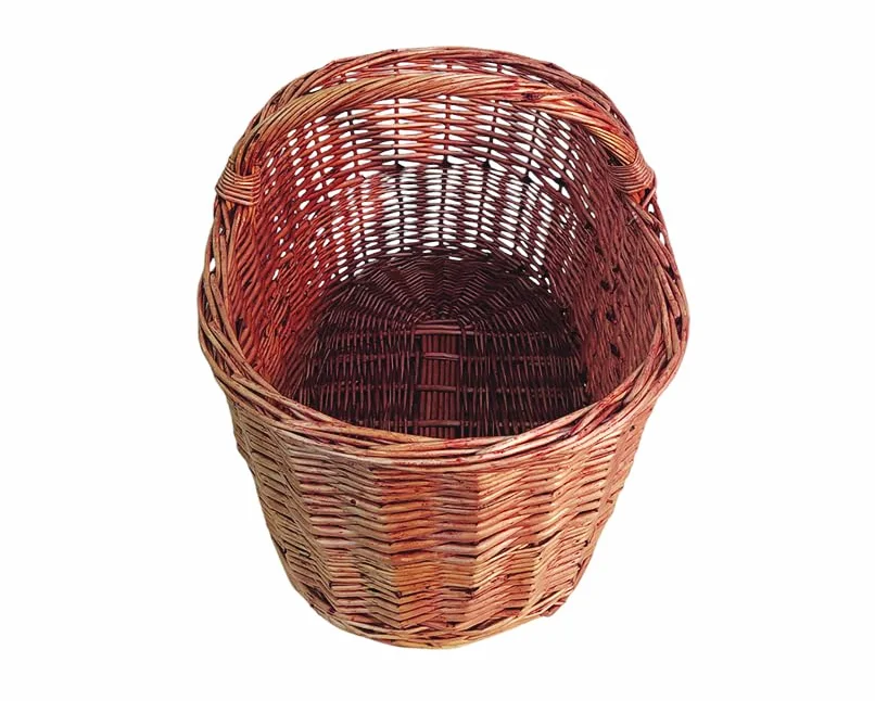 NG NICCOLAI CESTE VIMINI VARI MODELLI E MISURE IDEALI PER FUNGHI O COME PORTALEGNA CON MANICO (PORTALEGNA 42X65X43(H) CM)