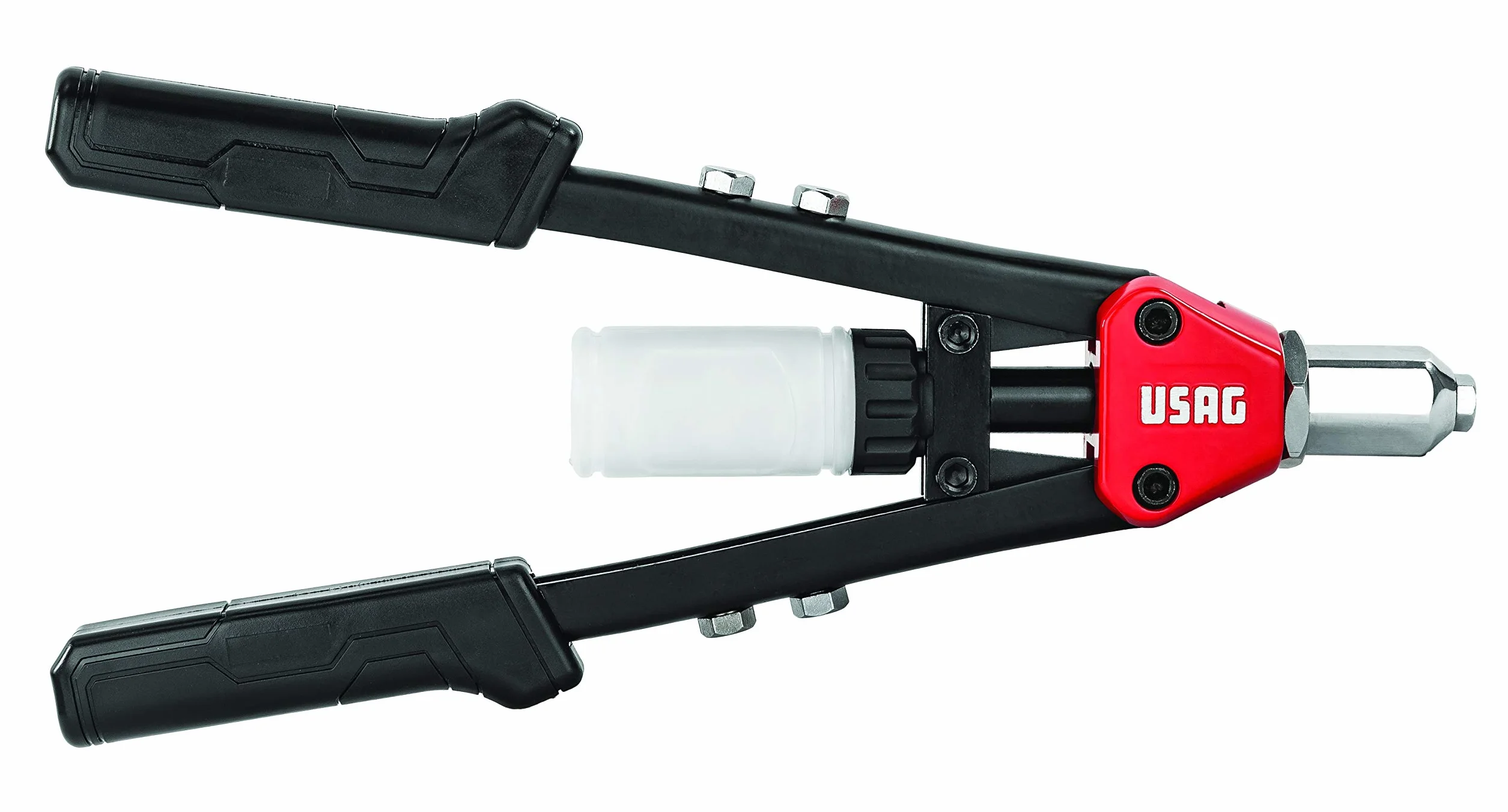 USAG U09950004 Rivettatrice Dritta compatta, Rosso