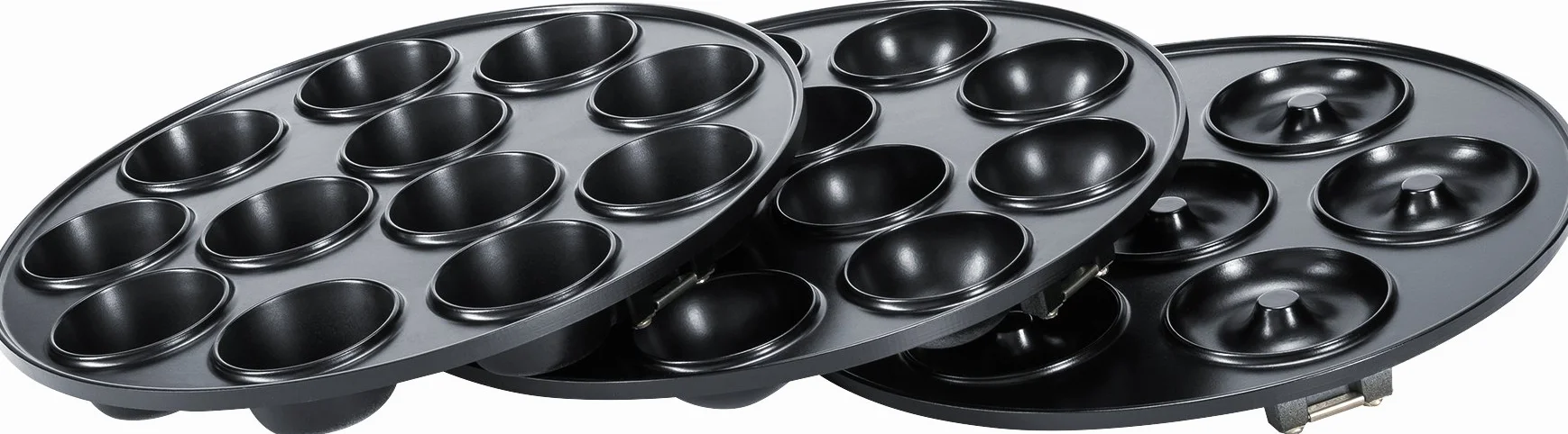 Steba Elettrodomestici Cake Maker 3 in 1, 3 piastre antiaderenti per cake pop, muffin e ciambelle, le piastre sono facilmente rimovibili premendo un pulsante, con supporto per Cake Pop e bastoncini,