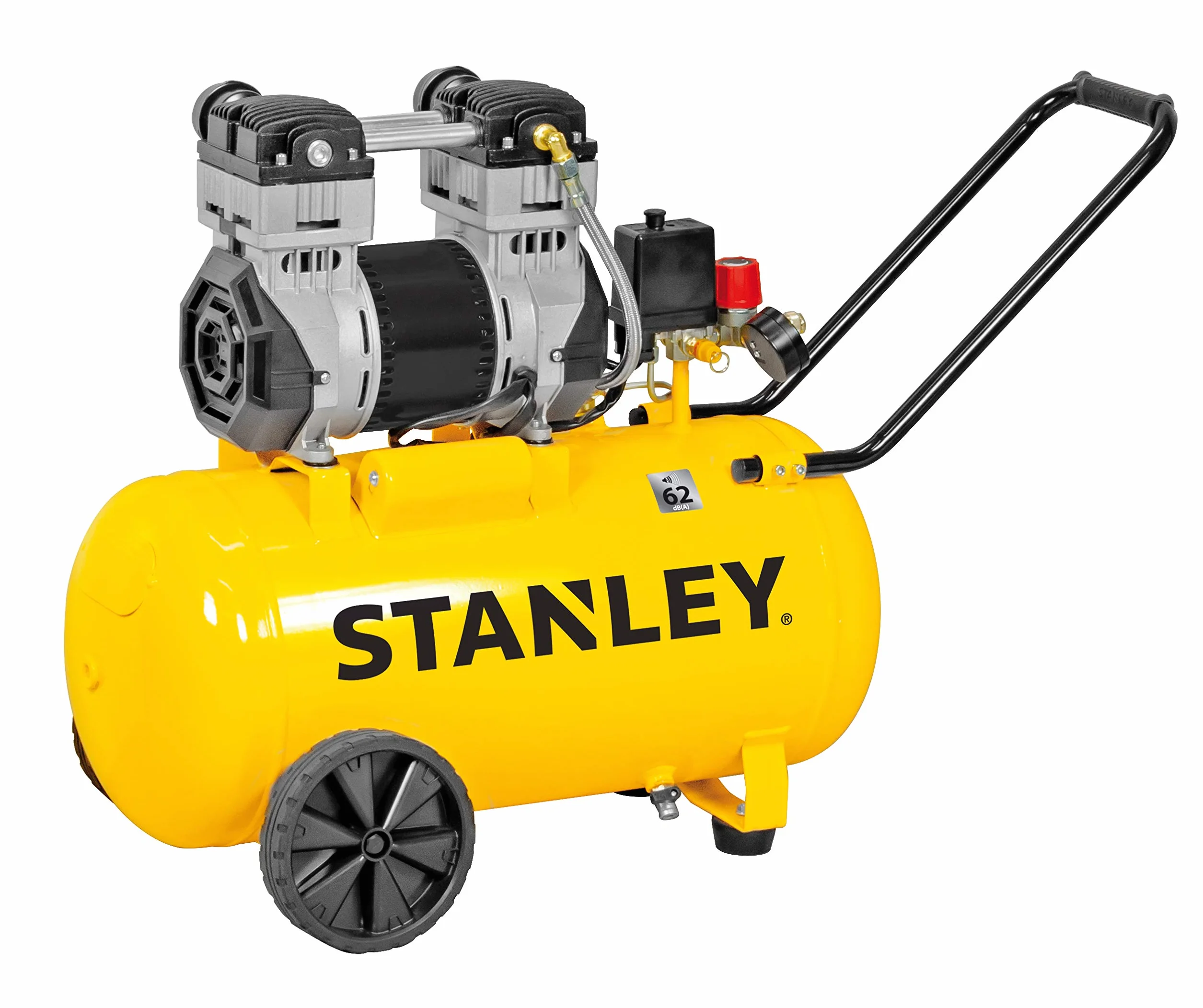 STANLEY - Compressore Silenzioso 50 Litri 2 Hp