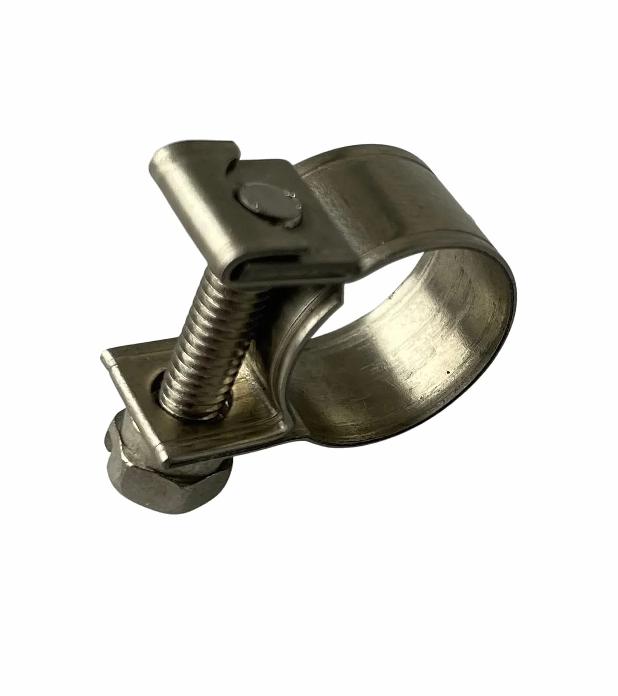 Fascette stringitubo in acciaio inox, 6-8 mm, per tubo di benzina, colore: Argento