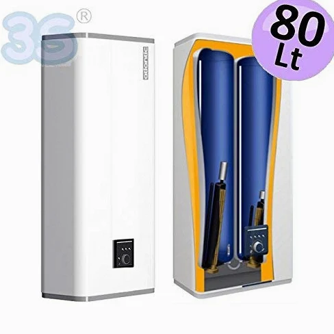 Scaldabagno elettrico VERTIGO Atlantic 80 lt - ultrapiatto installazione verticale o orizzontale