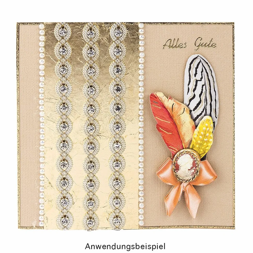 Foglia oro imitazione, 15 cm x 15 cm, 25 schede | imitazione dello Sradicamento vergoldung & insieme |, Artistico, decorazione, Diy, artigianato, Upcycling | Oro