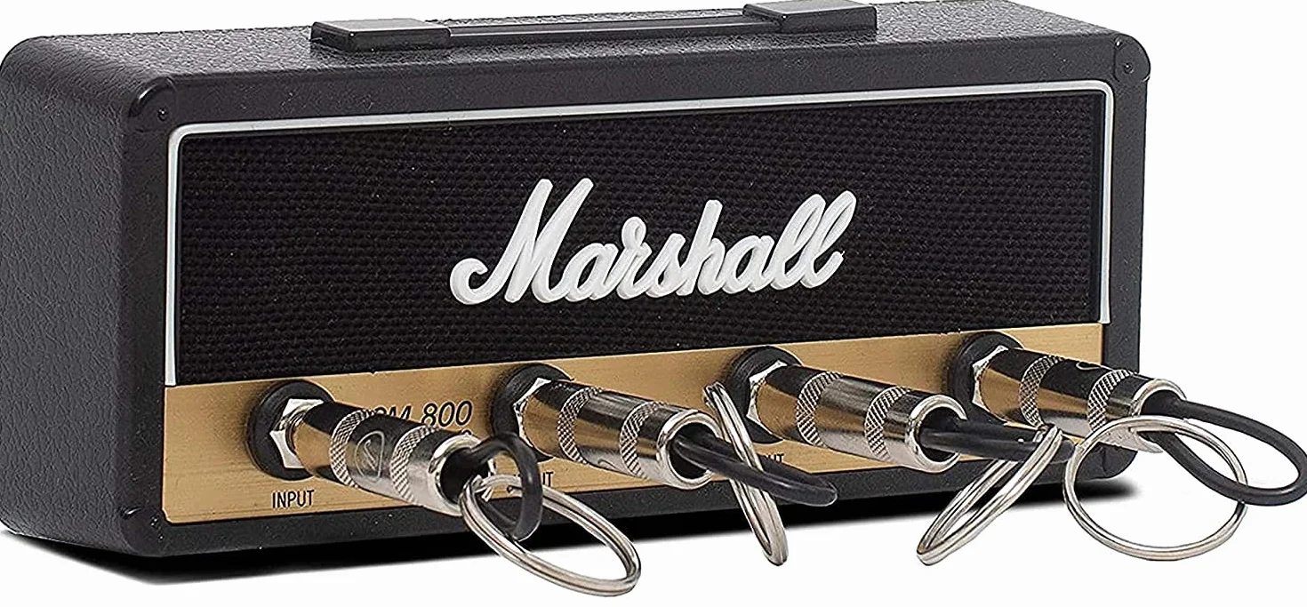 Marshall Jack Rack 2.0 Portachiavi Chitarra Gancio Montaggio a Parete
