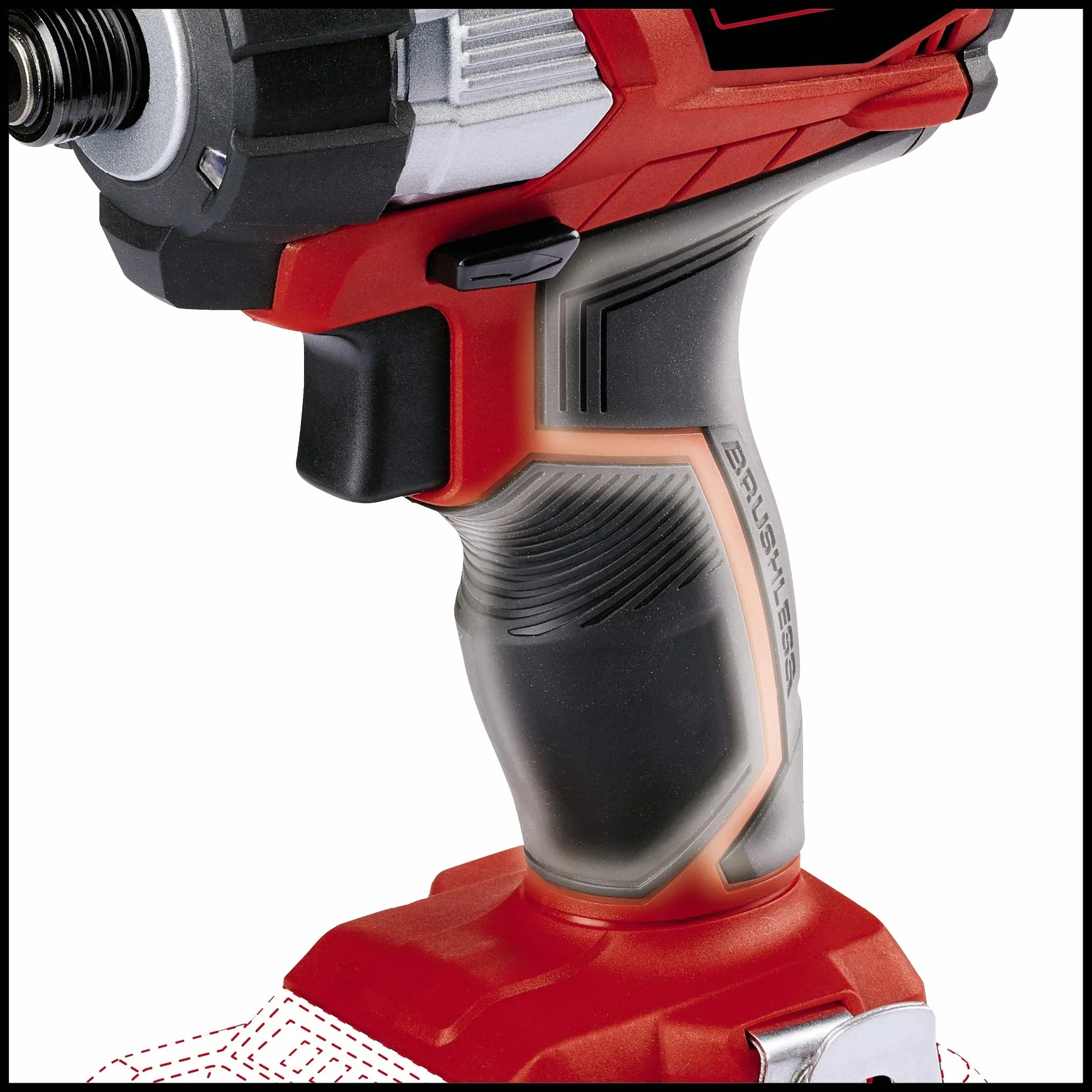 Einhell Avvitatore a impulsi a batteria TP-CI 18 Li Brushless-Solo Power X-Change (18V, motore brushless, giri al min. 0-2900, torsione 180Nm, attacco bits esagonale, senza batteria e caricabatteria)