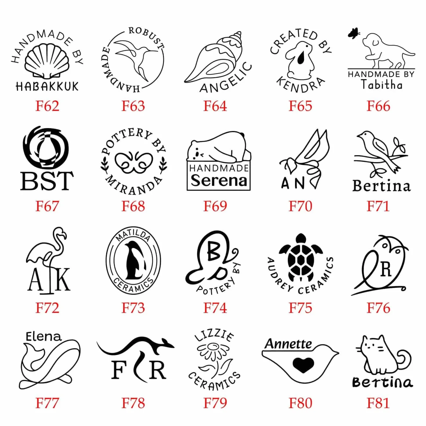 Timbro per Sapone Personalizzato, Timbro Personalizzato per Argilla, Timbri per Sapone Personalizzati con Logo/Nome, Regalo per Artisti di Ceramica e Amanti del Fai-da-Te, Amante dell'Arte del Sapone