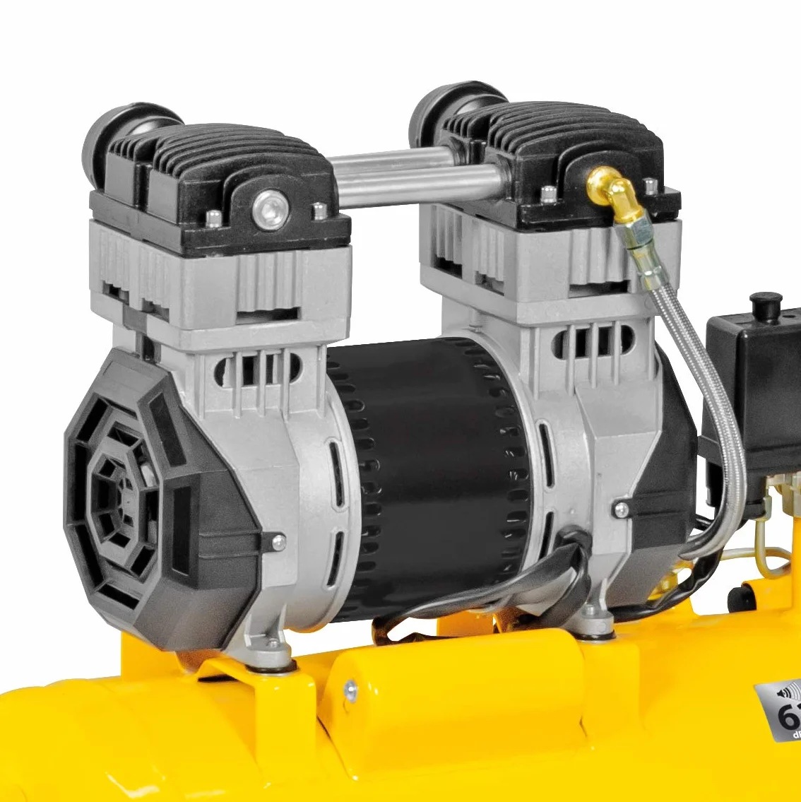 STANLEY - Compressore Silenzioso 50 Litri 2 Hp
