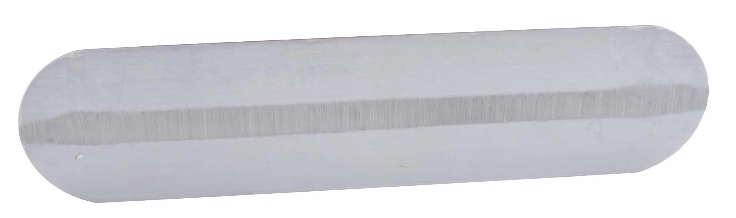 Frattazzo lisciante Marshalltown completamente arrotondato con impugnatura in acciaio a presa morbida, utensile per stuccatori, dimensioni della frattazzo: 406x102 mm