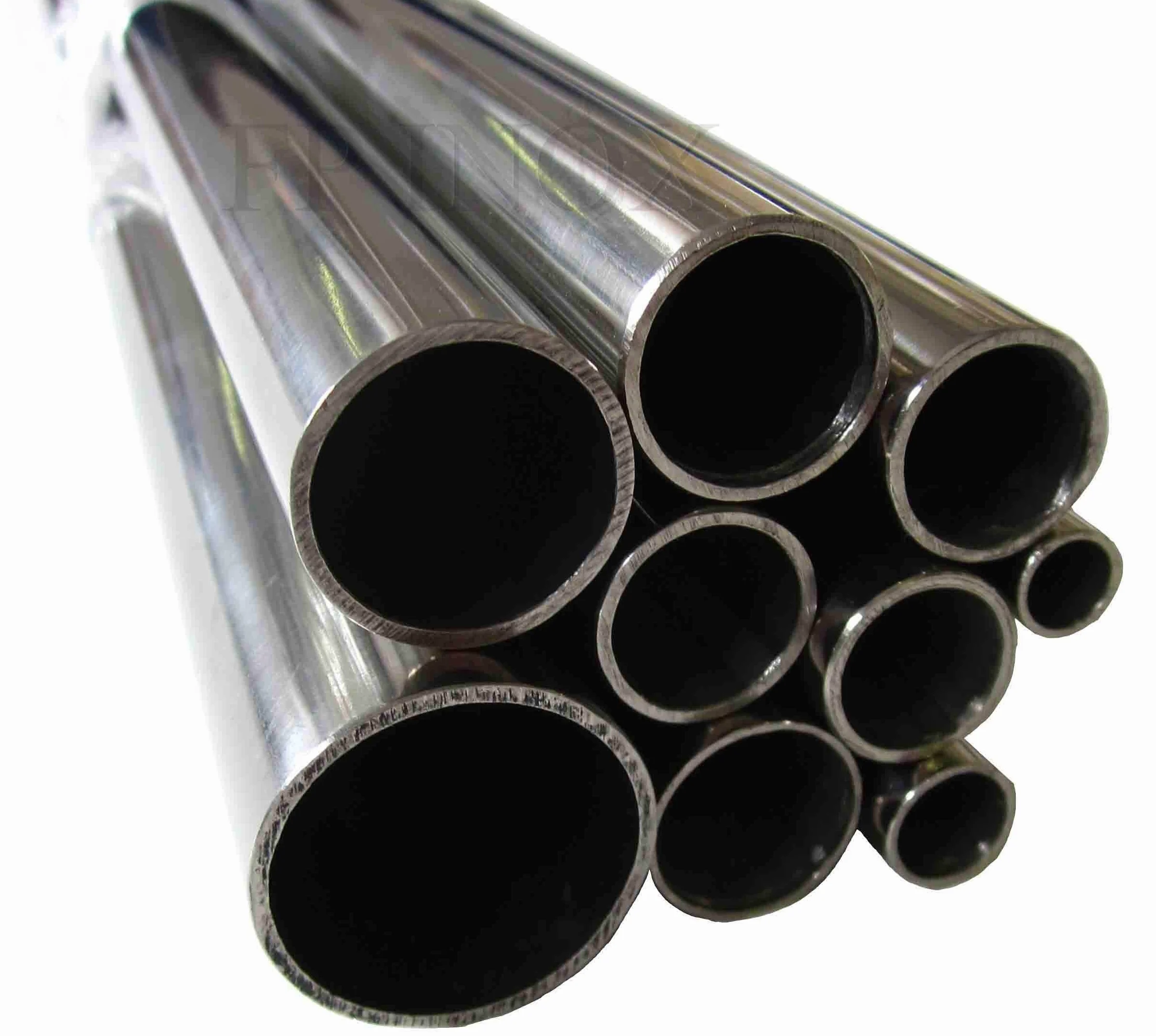 Tubo in acciaio inox 316 - A4 lucidato a specchio, lunghezza 1 metro Ø32 mm, spessore 2 mm (unitario)