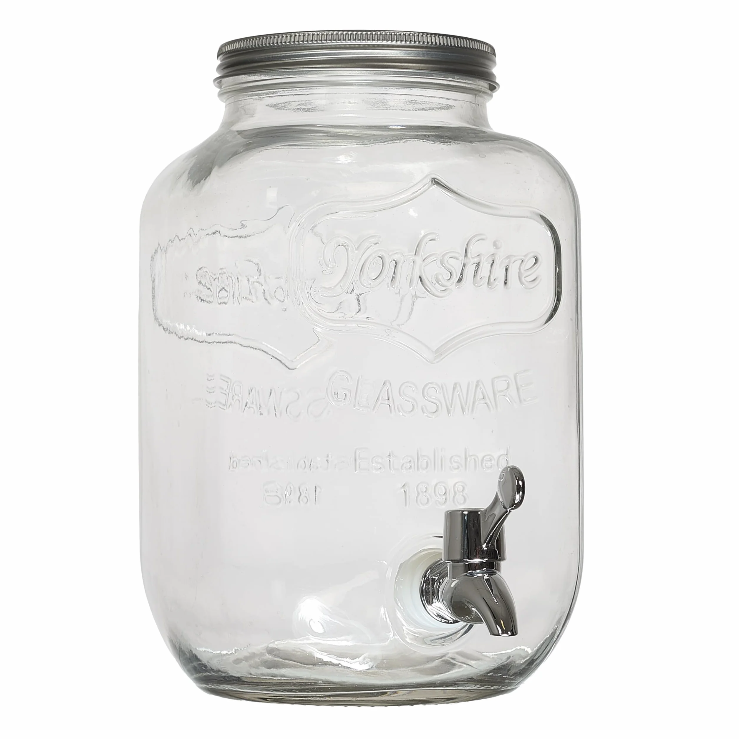 Saveur et Degustation FONTAINE 4 l trasparente 15 x 15 x 25,5 cm bevanda in vetro