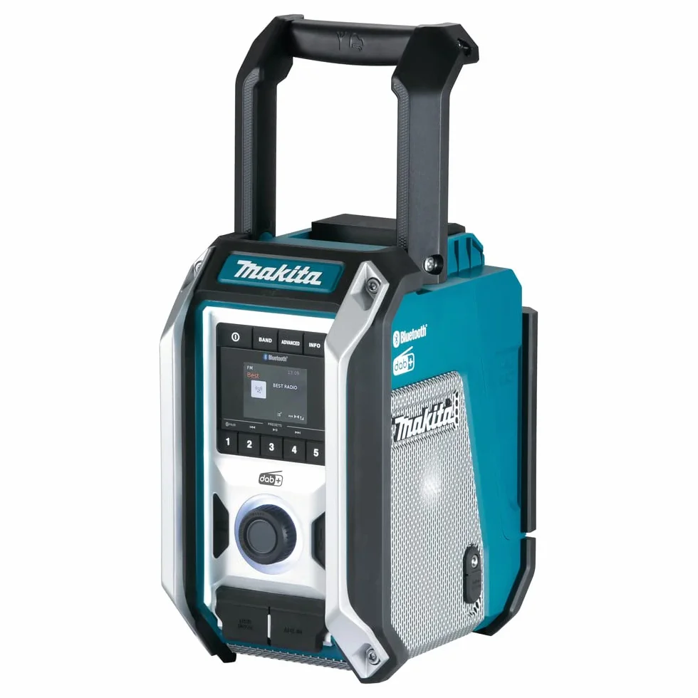 Makita DMR115 - Radio da cantiere, 12 a 18 V, Li-Ion + 1 x BL1850B