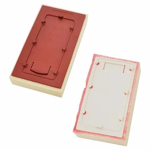 Raimondi Spugna Frattone 13x30 Cm Con Attacco Rapido, Badile in Plastica Bianca