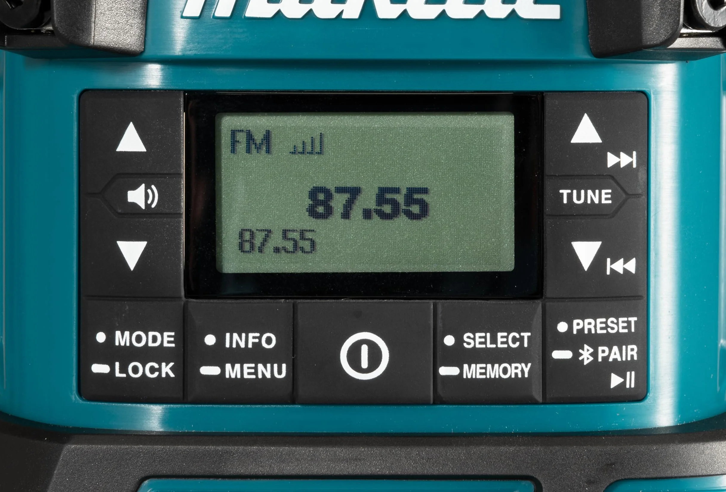 Makita DMR056 Radio portable Analogique et numérique Noir, Bleu