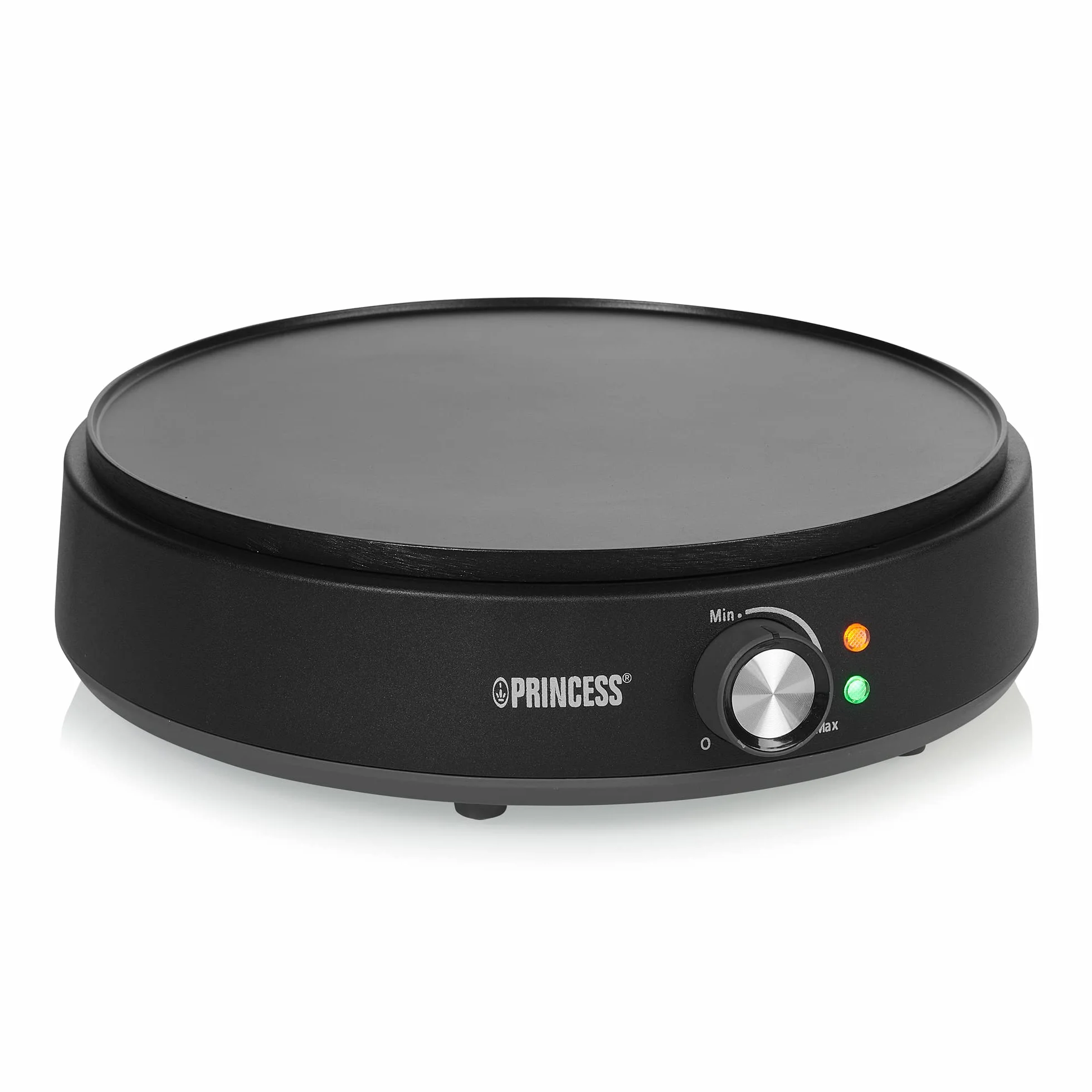 Princess 492235 - Crêpe Deluxe, superficie di cottura ø 30 cm, termostato regolabile, rivestimento antiaderente, 1200 W