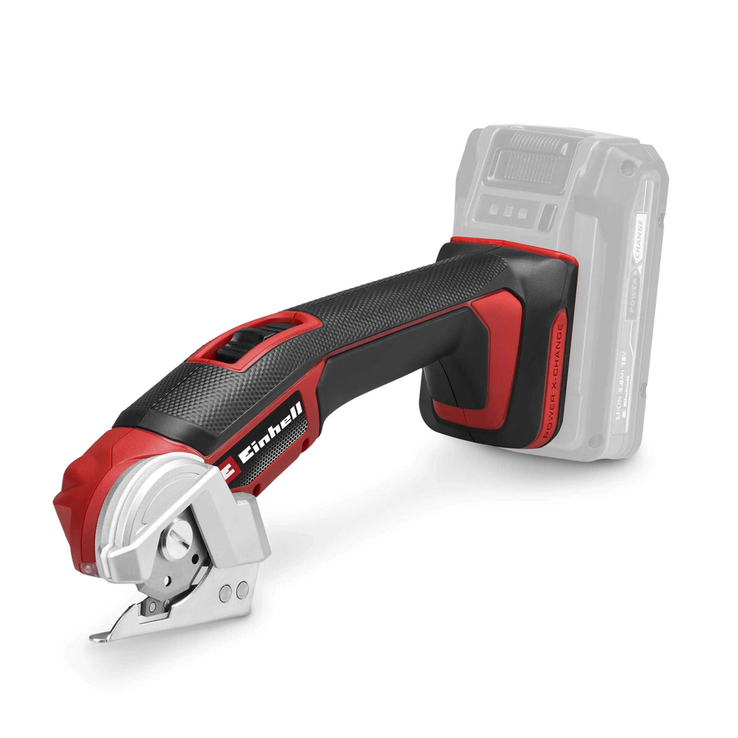 Taglierina universale Einhell TE-UC 18/6 Li - Solo Power X-Change (18 V, taglierina universale per materiali fino a 6 mm, luce LED, linea guida taglio, senza batteria)