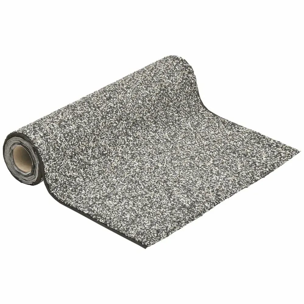 Mangloder Pellicola di pietra grigia, 300 x 100 cm, in tessuto non tessuto PP e adesivo impermeabile, pellicola di ghiaia ritagliabile per laghetti, ruscelli, fontane, cascate, giardino, terrazza