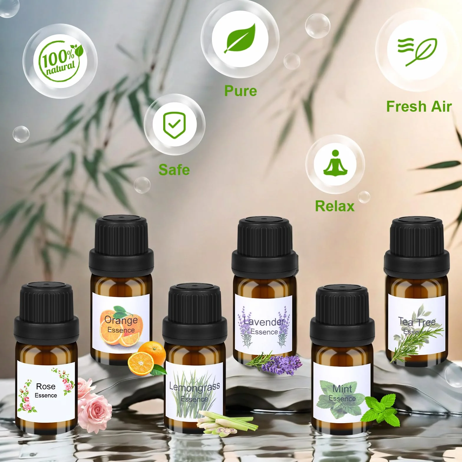 Kit per Fabbricazione Candele, Kit per Natale Produzione di 9-Candele per Principianti, DIY Set Regalo con Pentola per Versare,Stoppini,Adesivi,Cucchiai per Mescolare,6 Oli Essenziali,480g Cera Soia