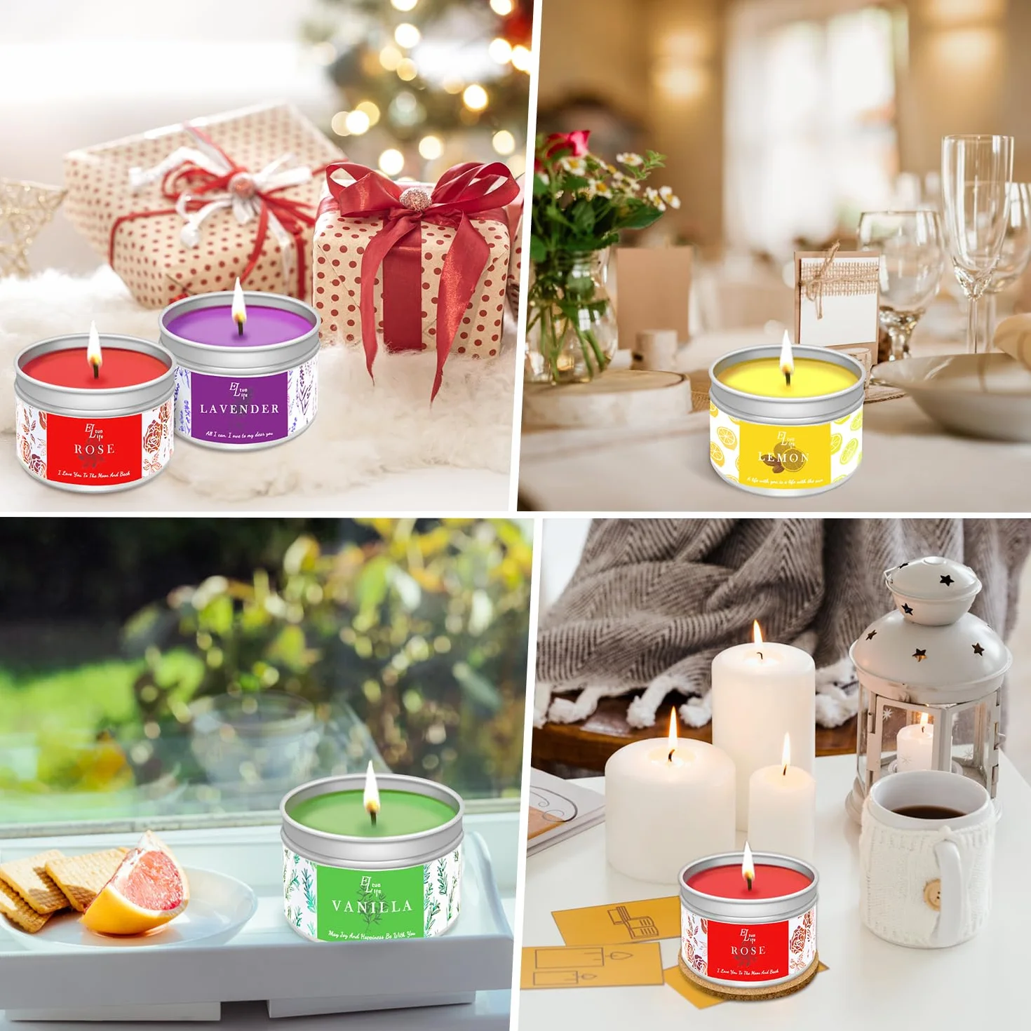 Kit per Fabbricazione Candele,Kit Candele fai da te,Aromaterapia Per La Creazione di Candele,Cera di soia,Creazione di Candele, Crogiolo,Oli Profumati,Scatole Per Candele,Stoppini,Cera Colorante
