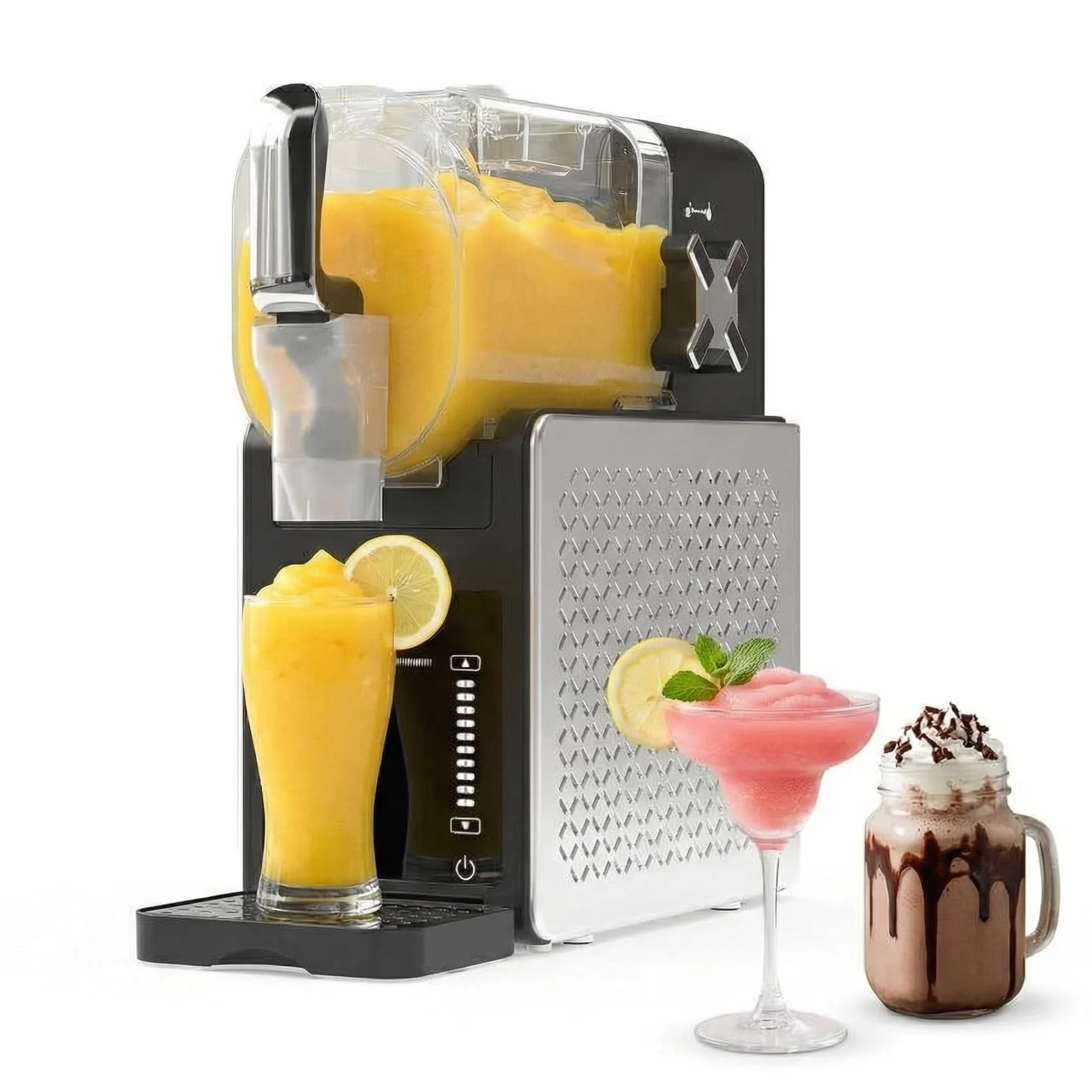 Macchina per Granite 1,9L Grande Capacità RapidChill 5 Programmi Autopulizia Slushie Frappé Milkshake Cocktail