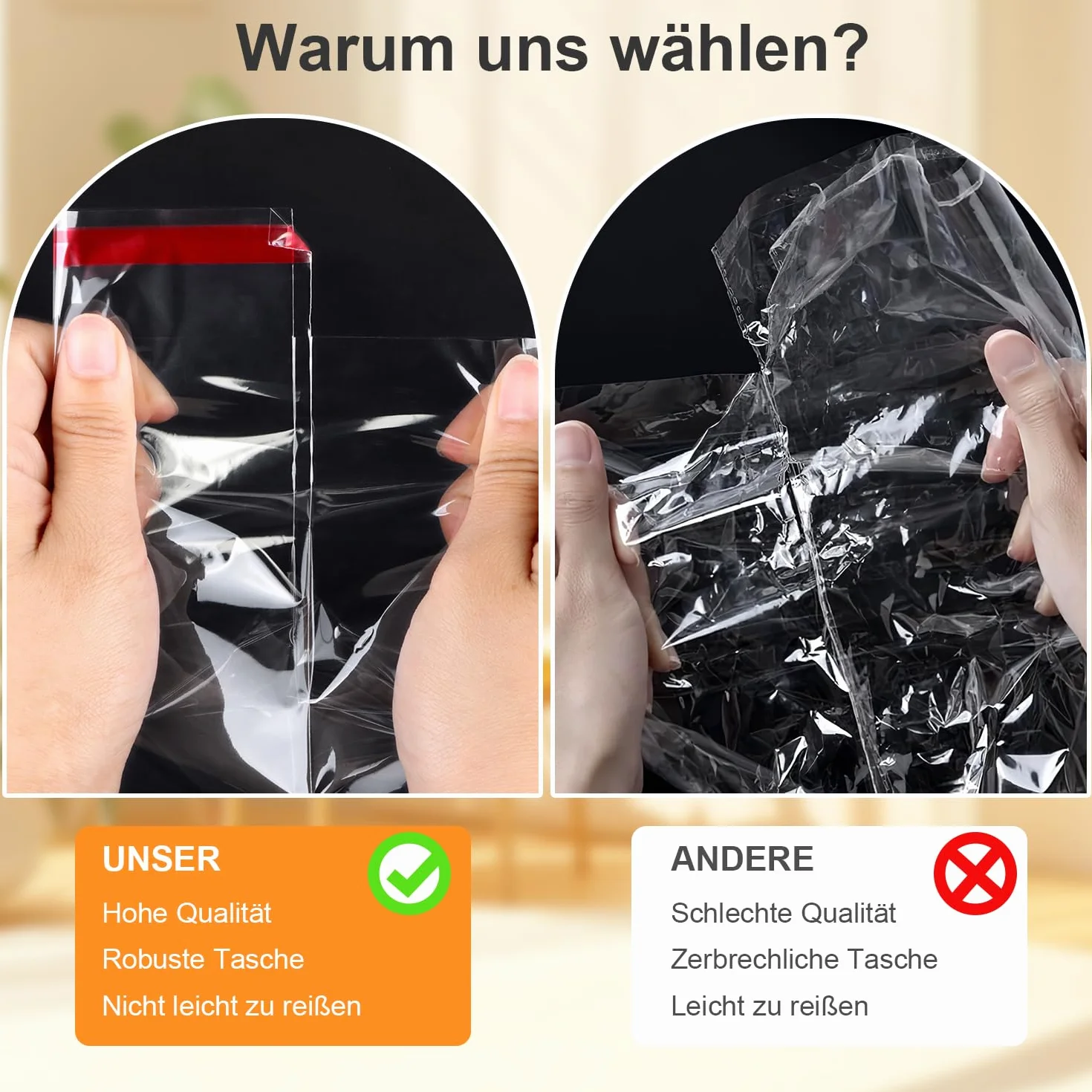 Sacchetti Cellophane 300Pcs Sacchetti Di Cellophane Trasparente 10 * 12+3cm Autoadesivi Bustine Trasparenti Sacchettini Trasparenti Per Vestiti Prodotti Da Forno Regali Di Nozze Feste