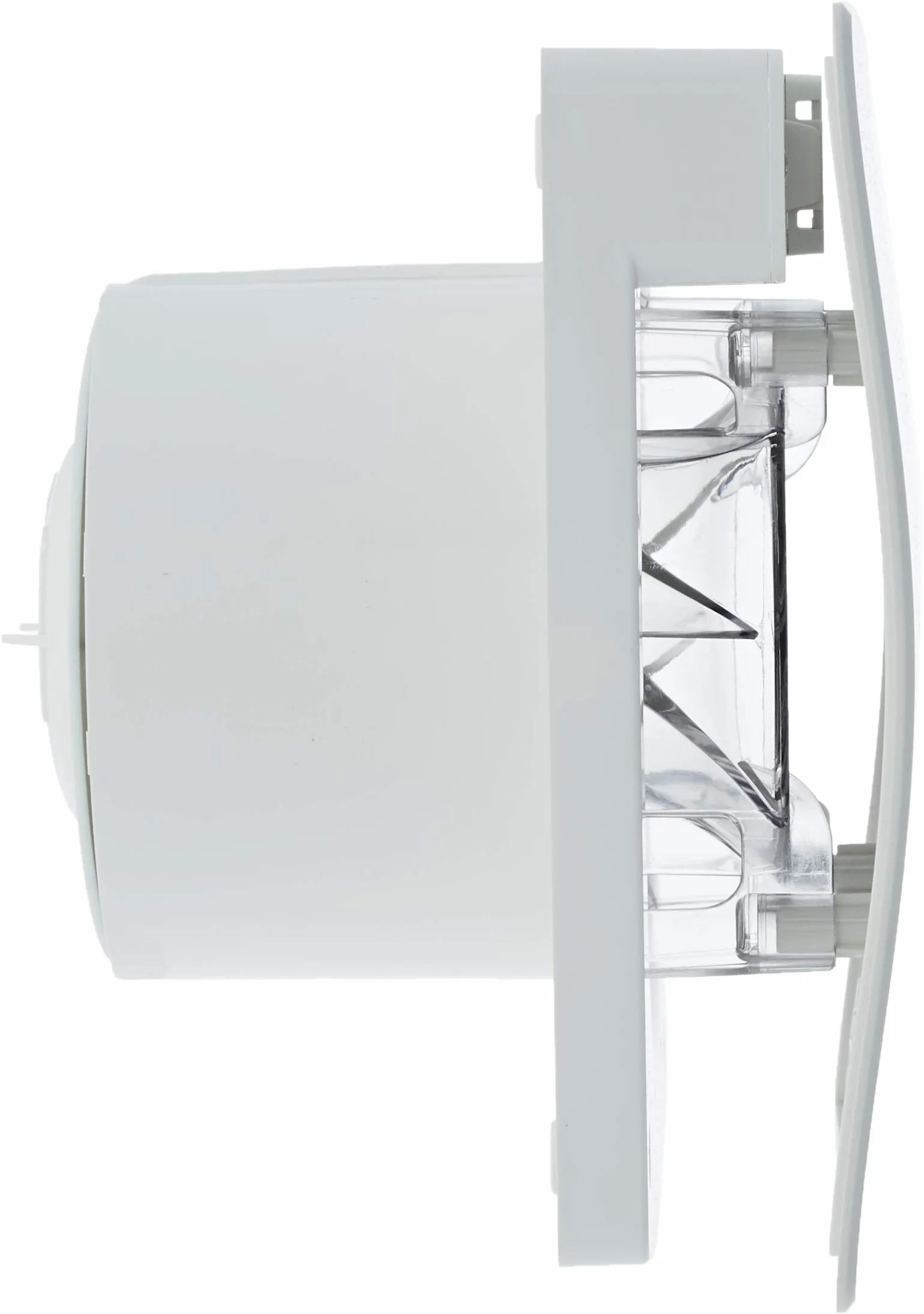 VORTICE Mex 100/4" LL 1S T Aspiratore Bagno 100mm Cucina Timer Parete Soffitto, Ventola Basso Consumo, Portata 90m3/h, 17,3x17,3x12,6cm