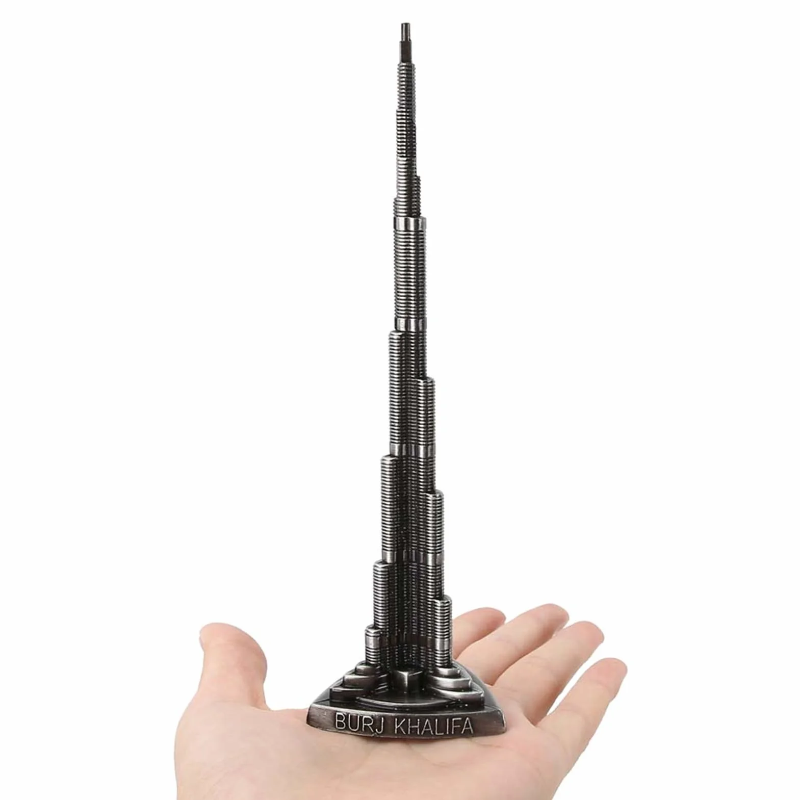 Burj Khalifa Miniatura Torre Ornamento Modello Dubai Decorazione Scrivania Statua