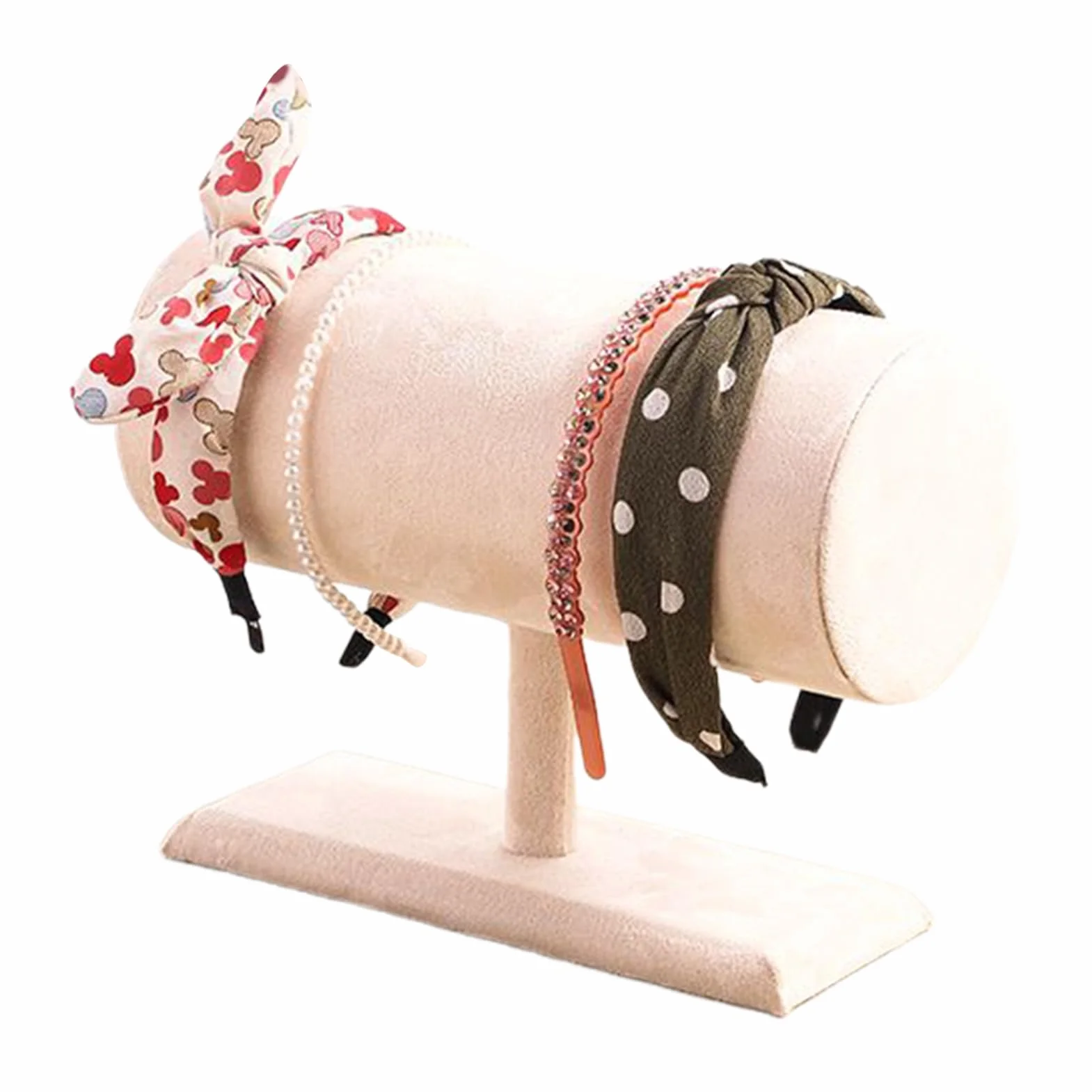 Portadiademas organizer in velluto per gioielli da donna scaffale decorazione casa