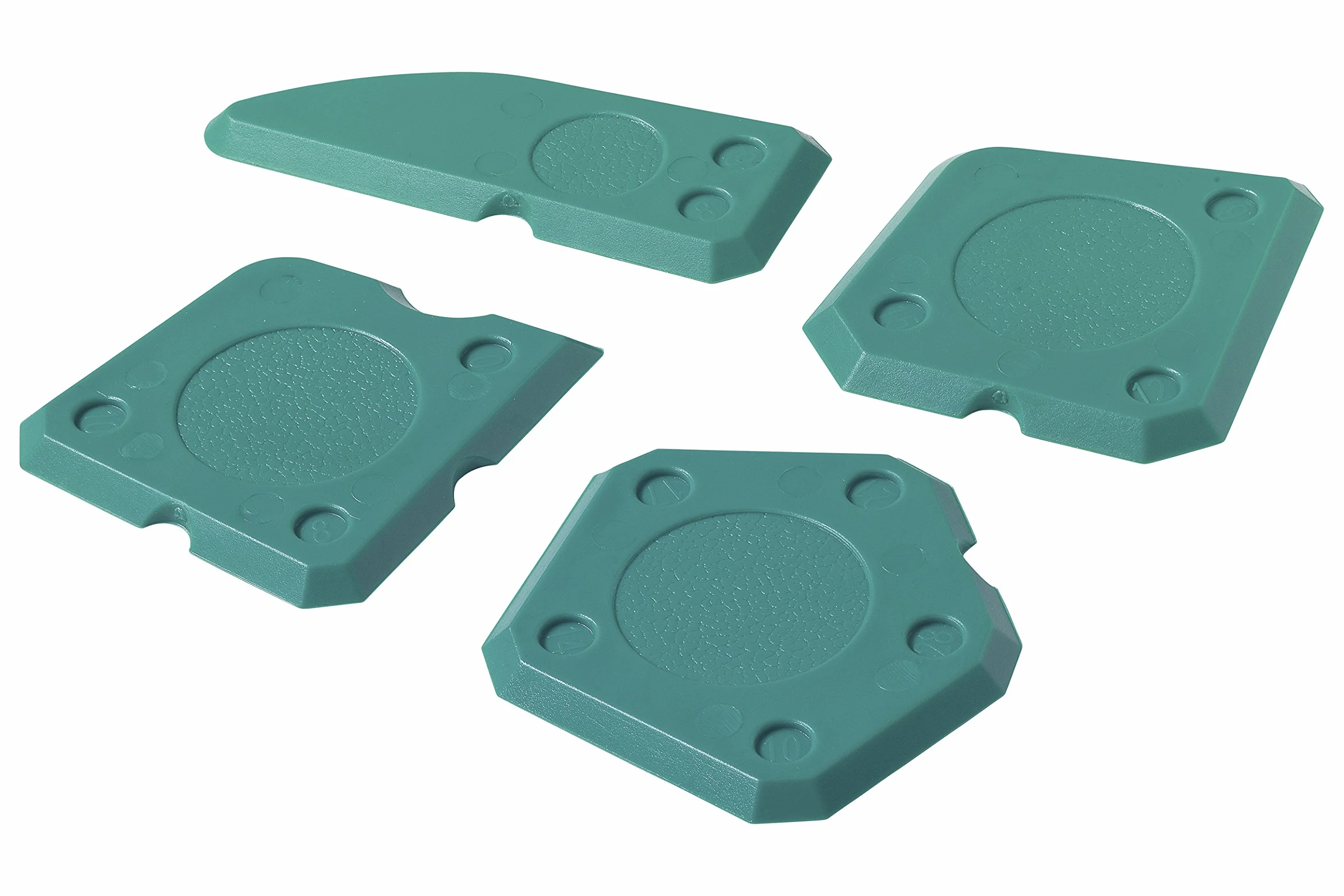 wolfcraft set di lisciafughe SP 100, 4 pezzi I 4369000 I Per fughe precise e lisce
