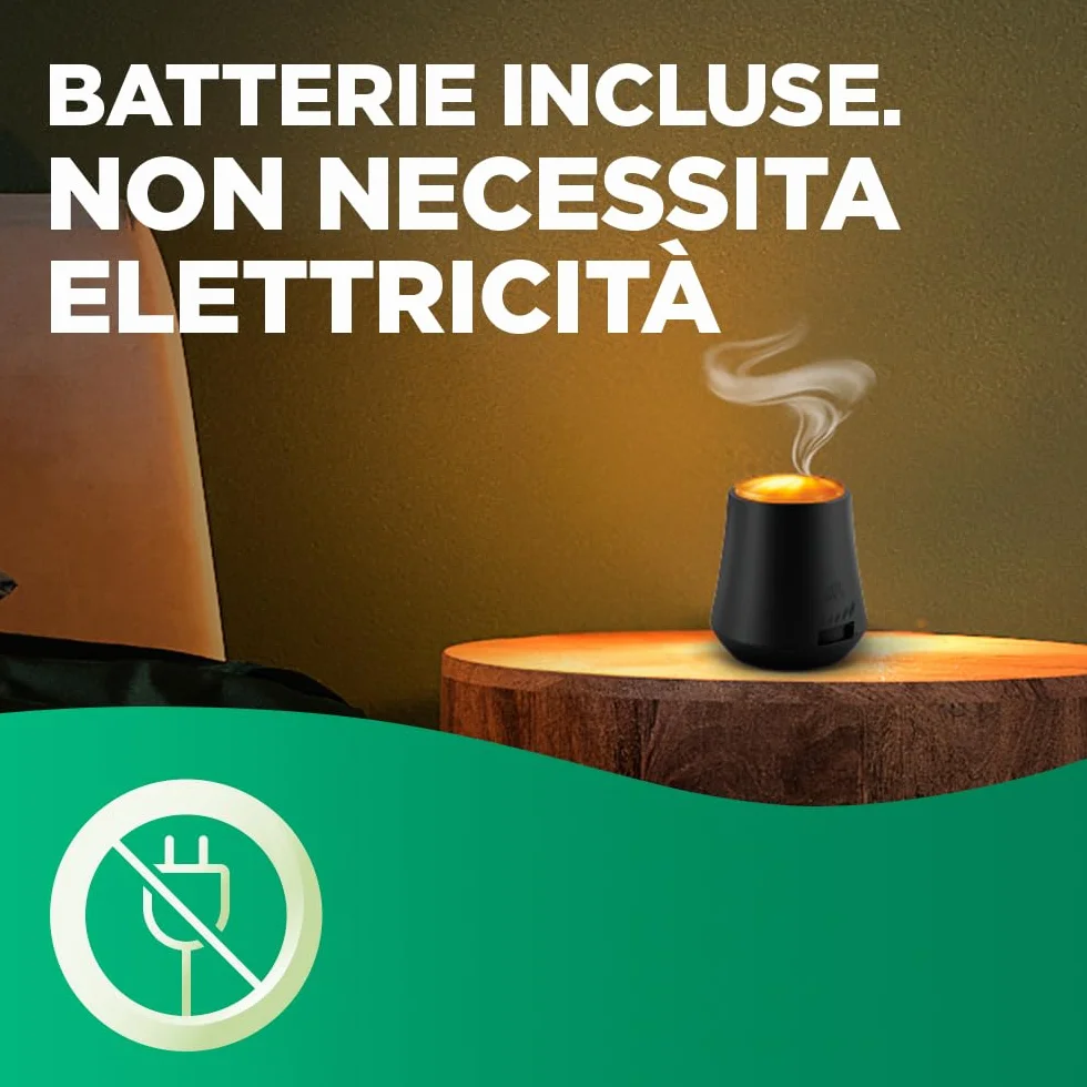 Airwick Armonia Istantanea Profumatore per Ambienti, Diffusore Oli Essenziali 1 Ricarica, Dolce Vaniglia e Burro di Karitè