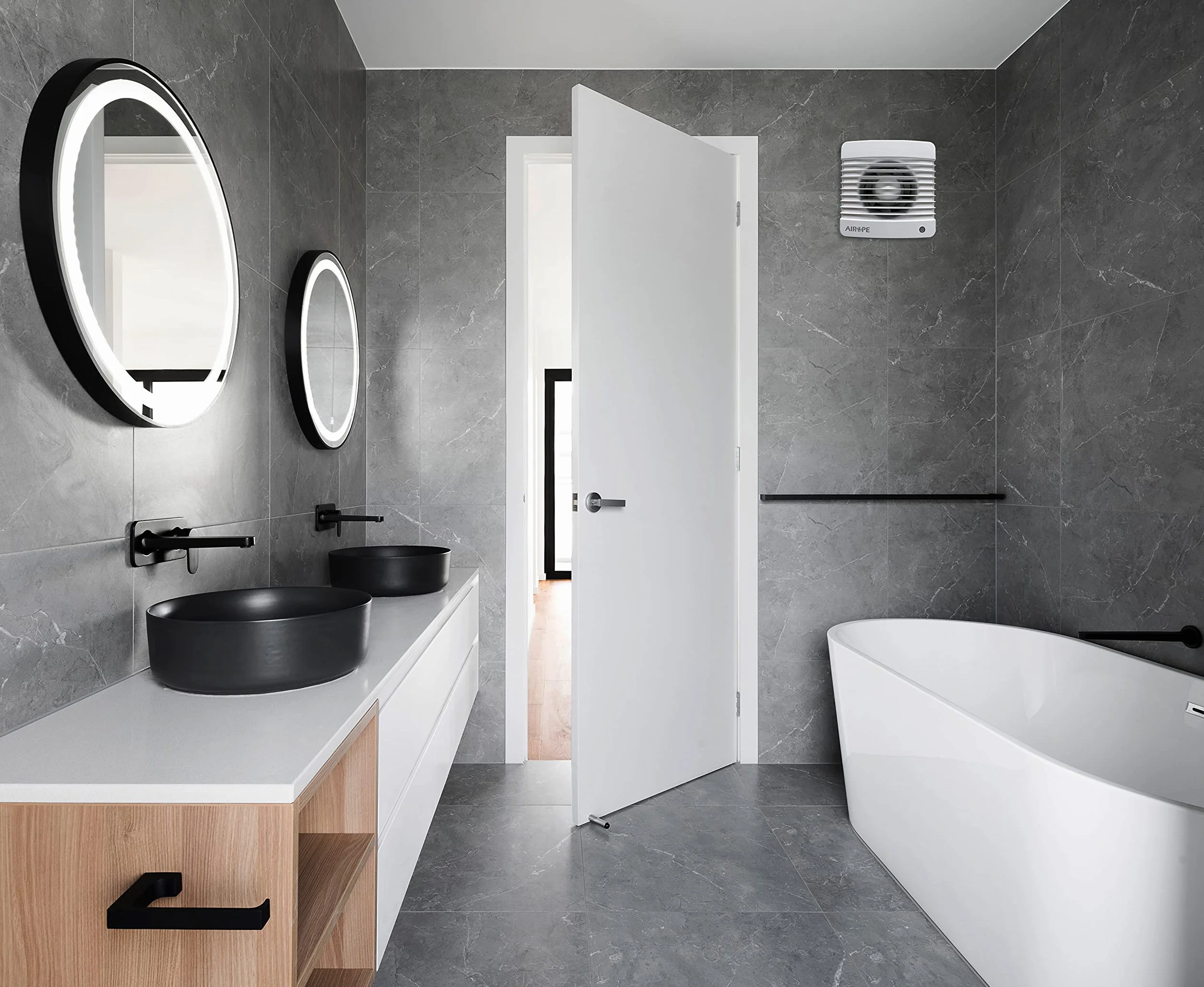 Ventola estrazione 100 mm 78 m³/h 7 W silenziosa per bagno cucina ufficio Garanzia 5 anni