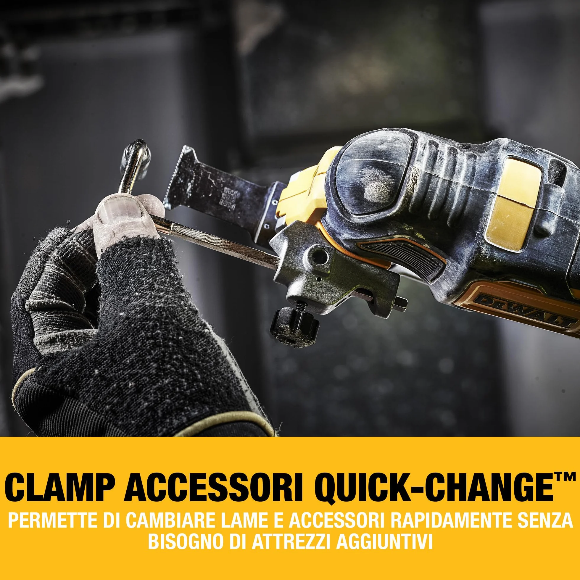 DEWALT DCS356NT-XJ Utensile multifunzione 18V Brushless