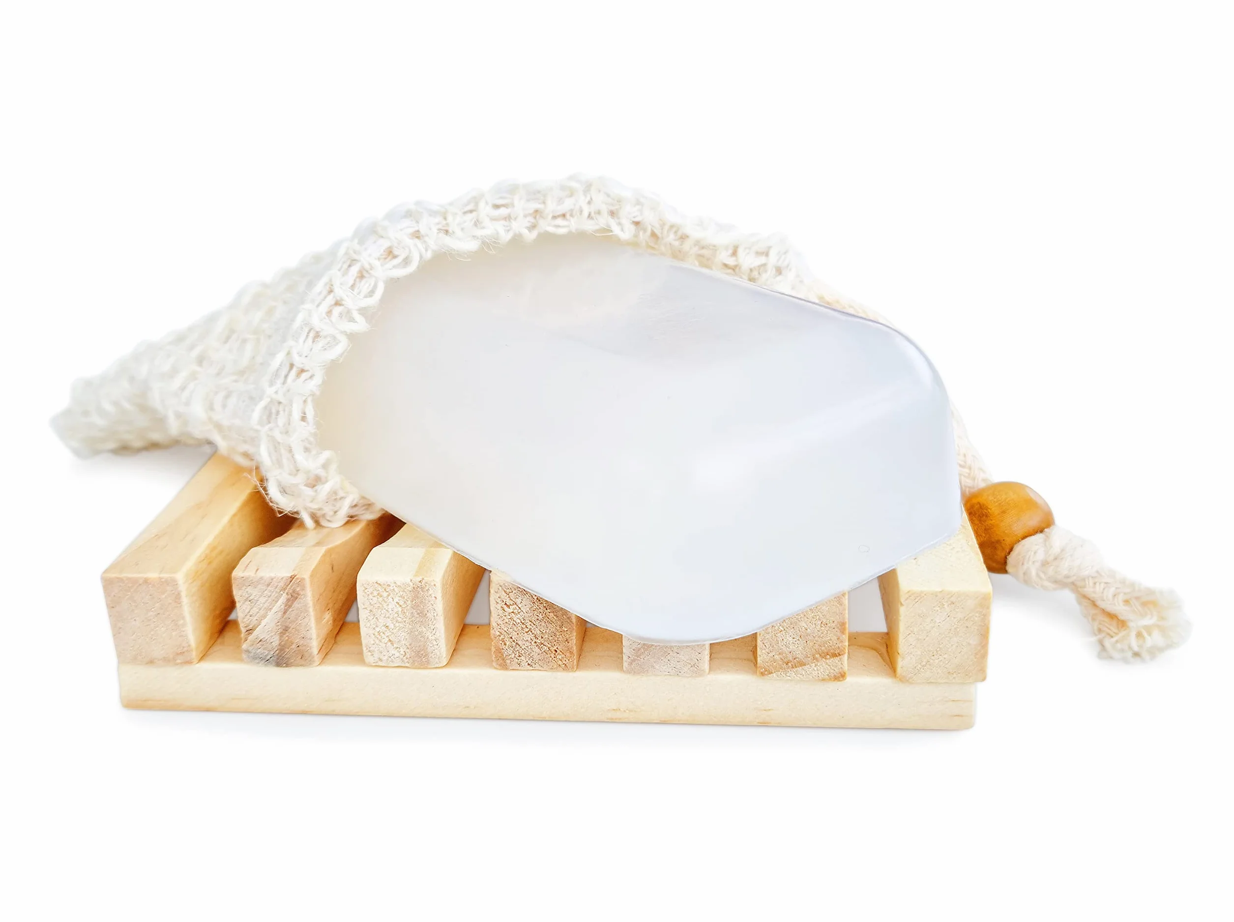 Sapone base alla glicerina (privo di SLS), trasparente, 1kg Transparent