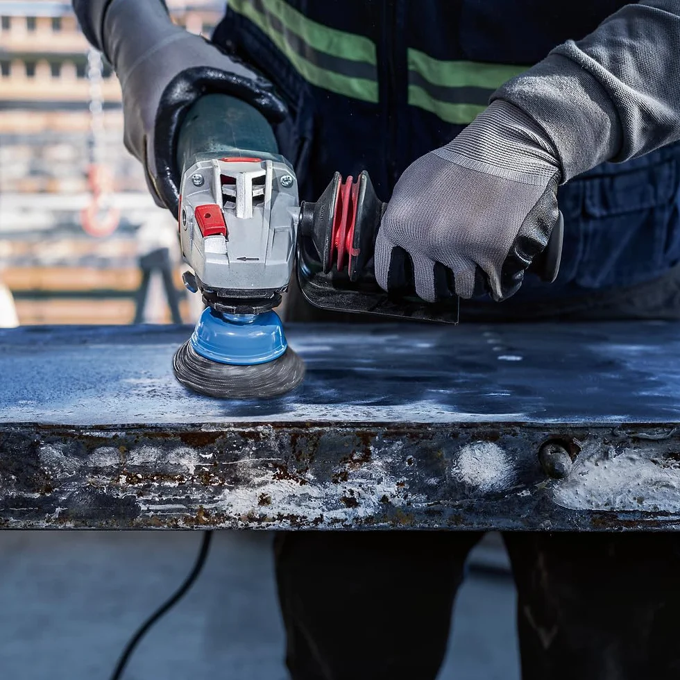 Bosch 1x Spazzola a tazza PRO Metal heavy piccole, filetto M14 (per Acciaio, Ø 75 mm, Professional Accessorio Smerigliatrice angolare piccola)