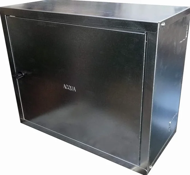 SERVICE SOLUTIONS - Cassetta Contatore Acqua già Montata in Lamiera Zincata 6/10, varie misure (CM 30X40X25)
